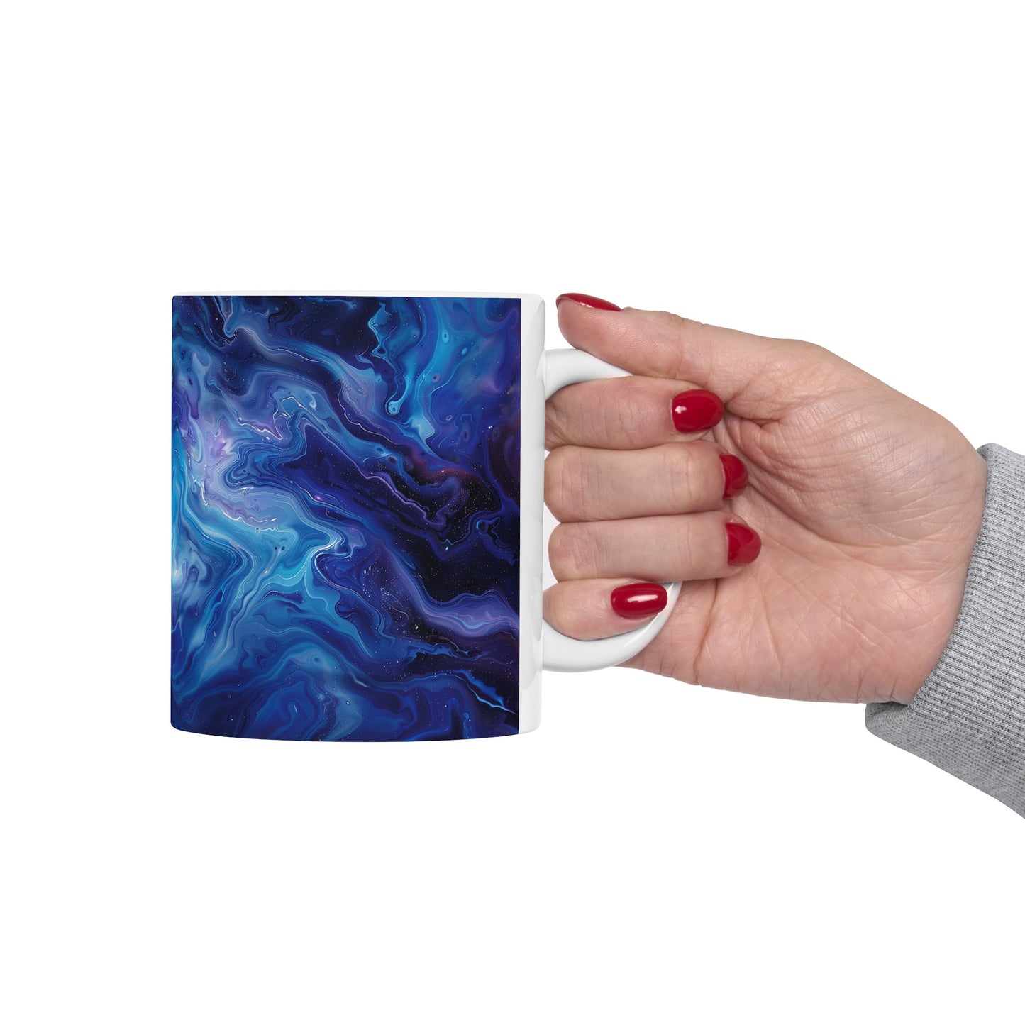 Cosmic Swirl D - Ceramic Mug Collection