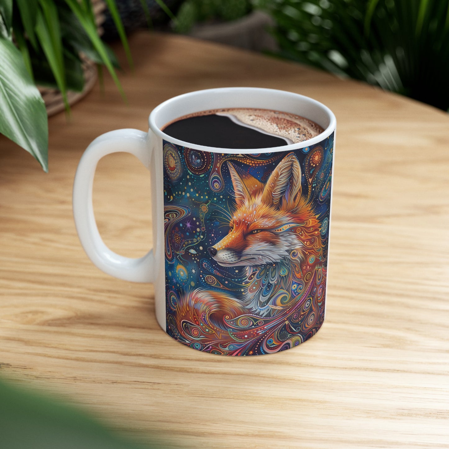 Cosmic Fox C - Ceramic Mug Collection