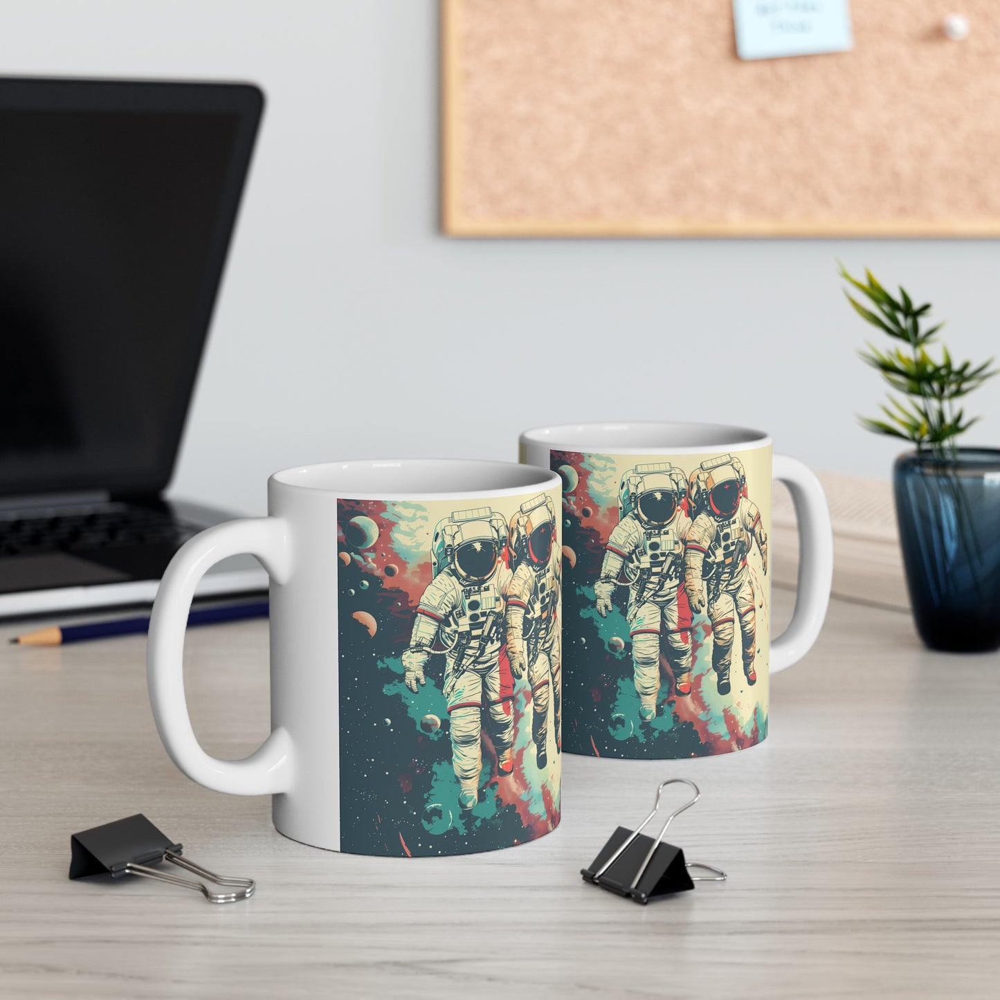 Astronauts D - Ceramic Mug Collection