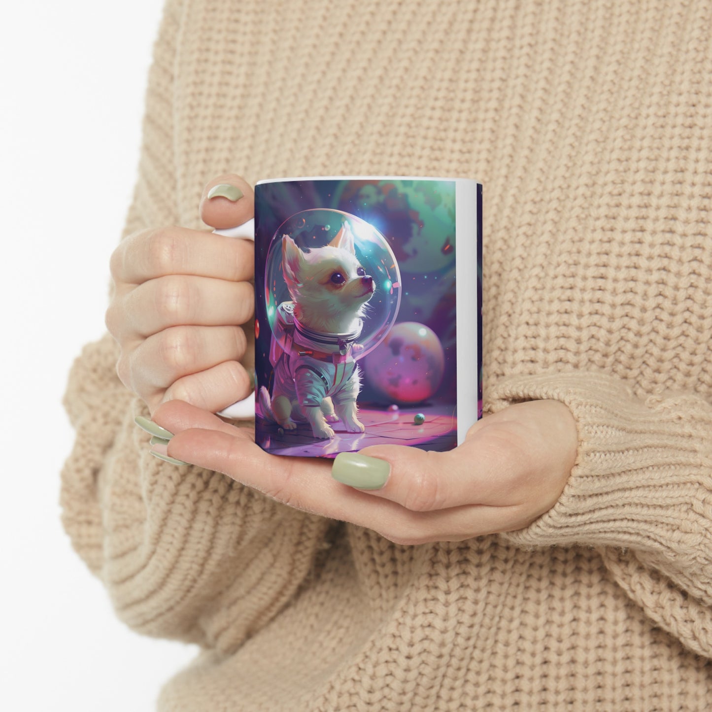 Cute Space Dog C - Ceramic Mug Collection