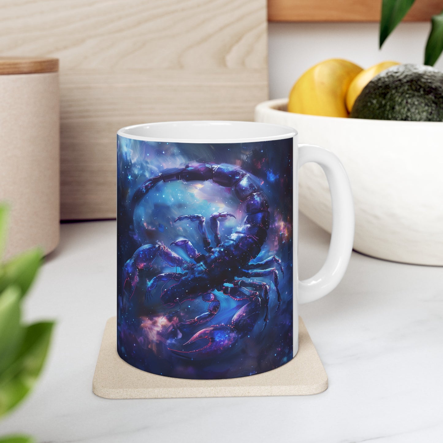 Scorpio Celestial #1 - Ceramic Zodiac Mug Collection