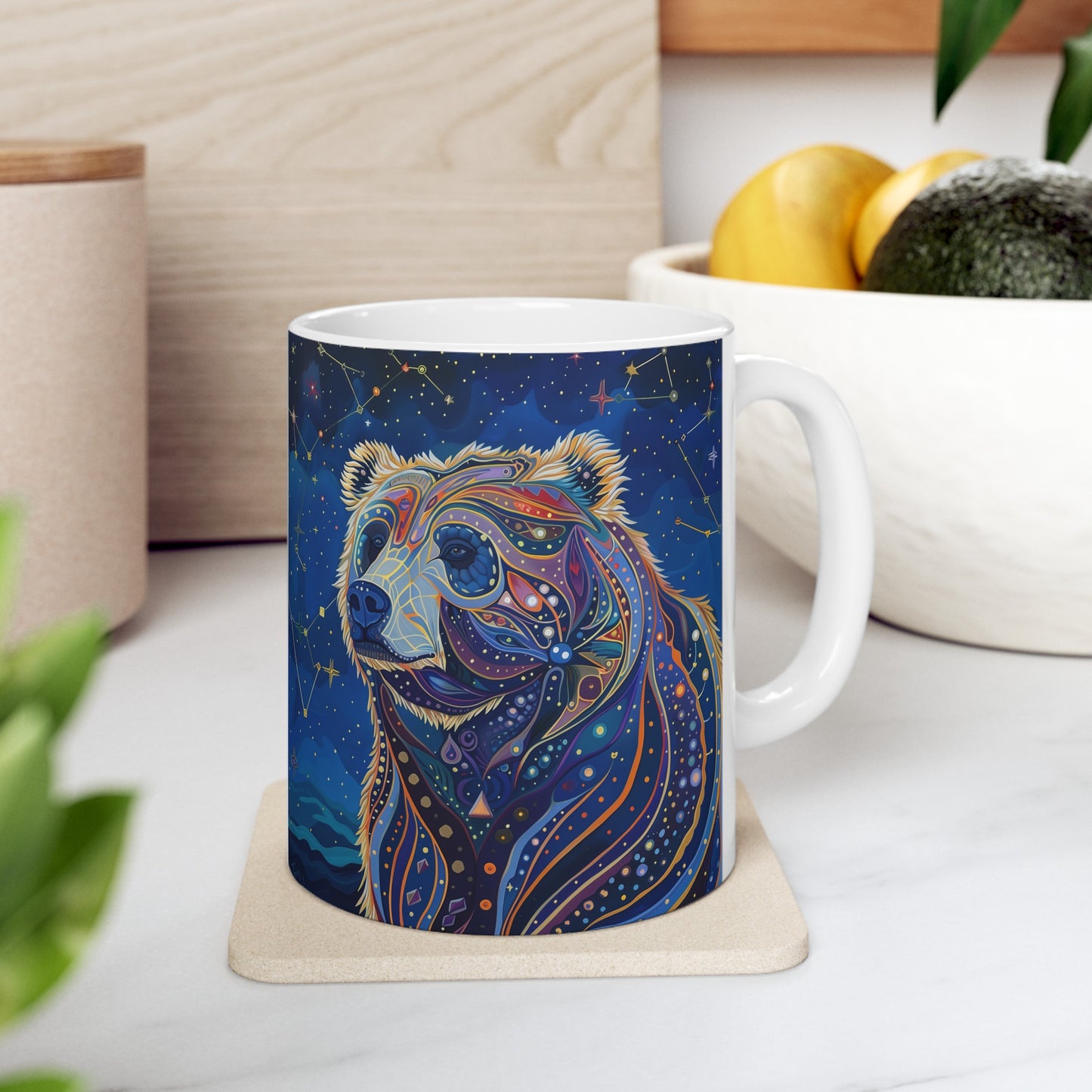 Cosmic Bear A - Ceramic Mug Collection