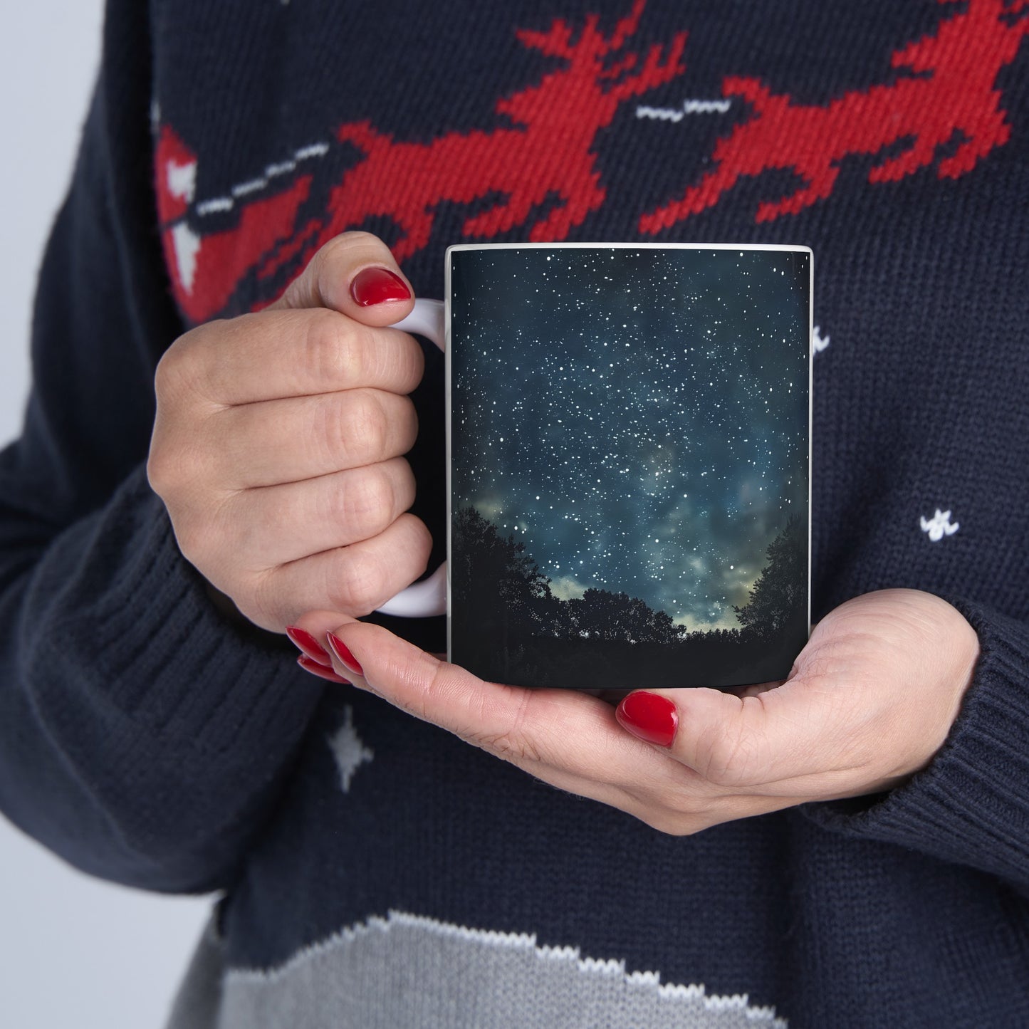 Night sky full of stars B - Ceramic Mug Collection