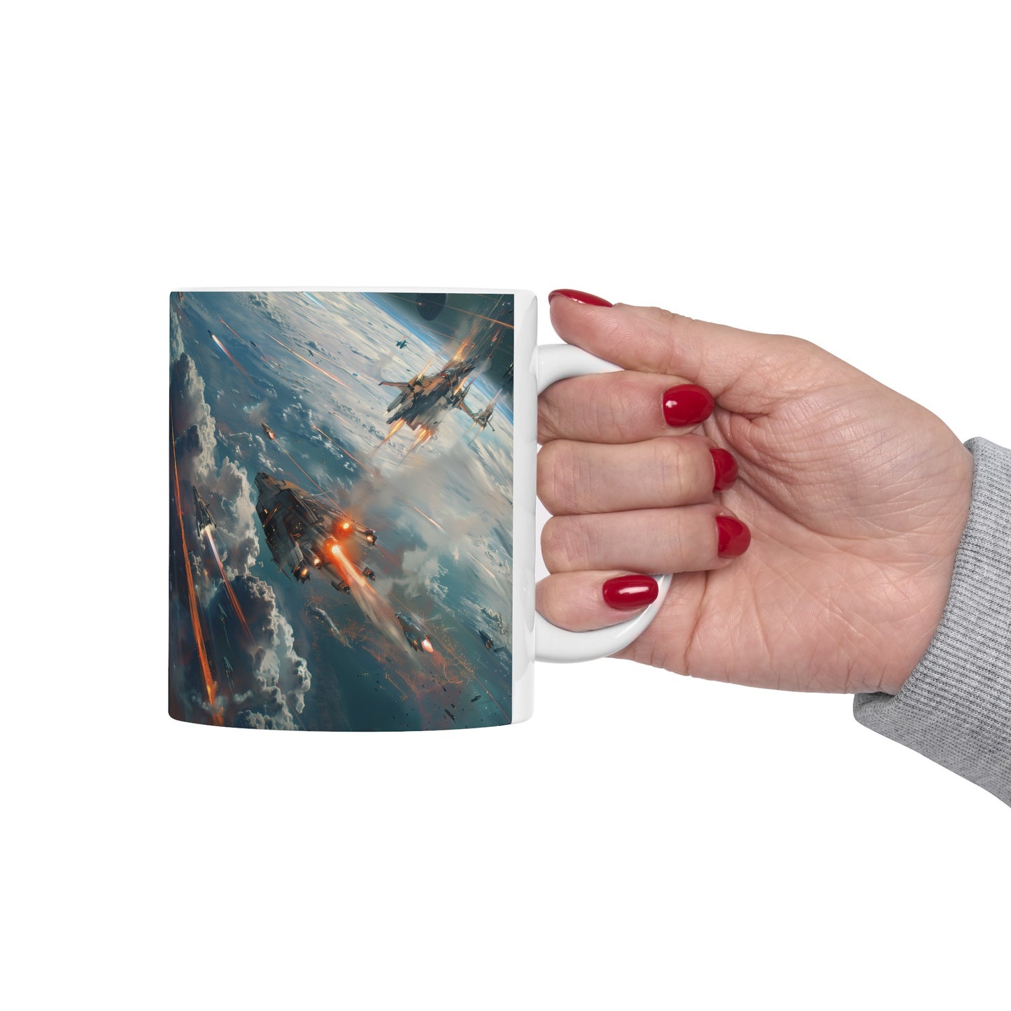 Space Battle D - Ceramic Mug Collection