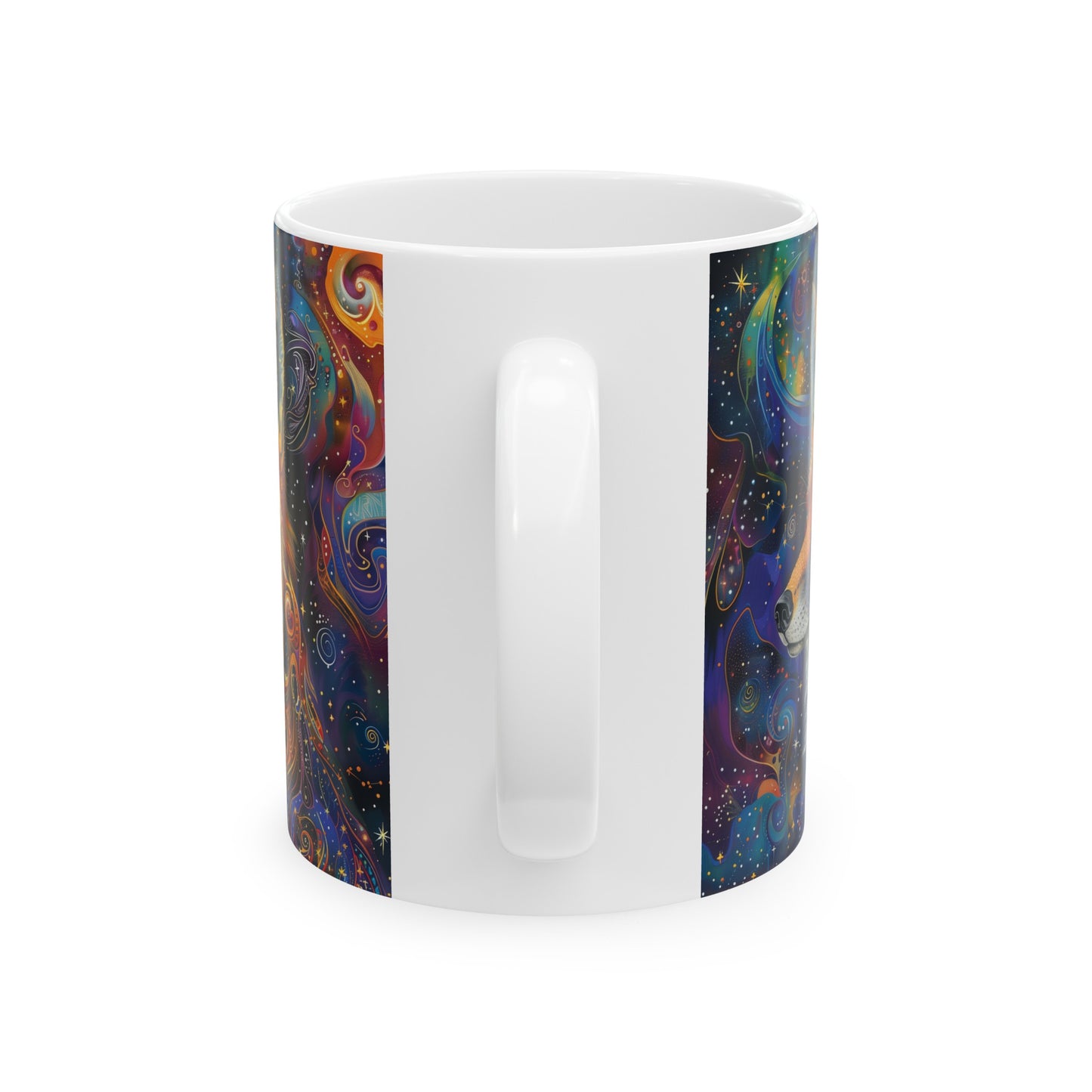 Cosmic Fox D - Ceramic Mug Collection