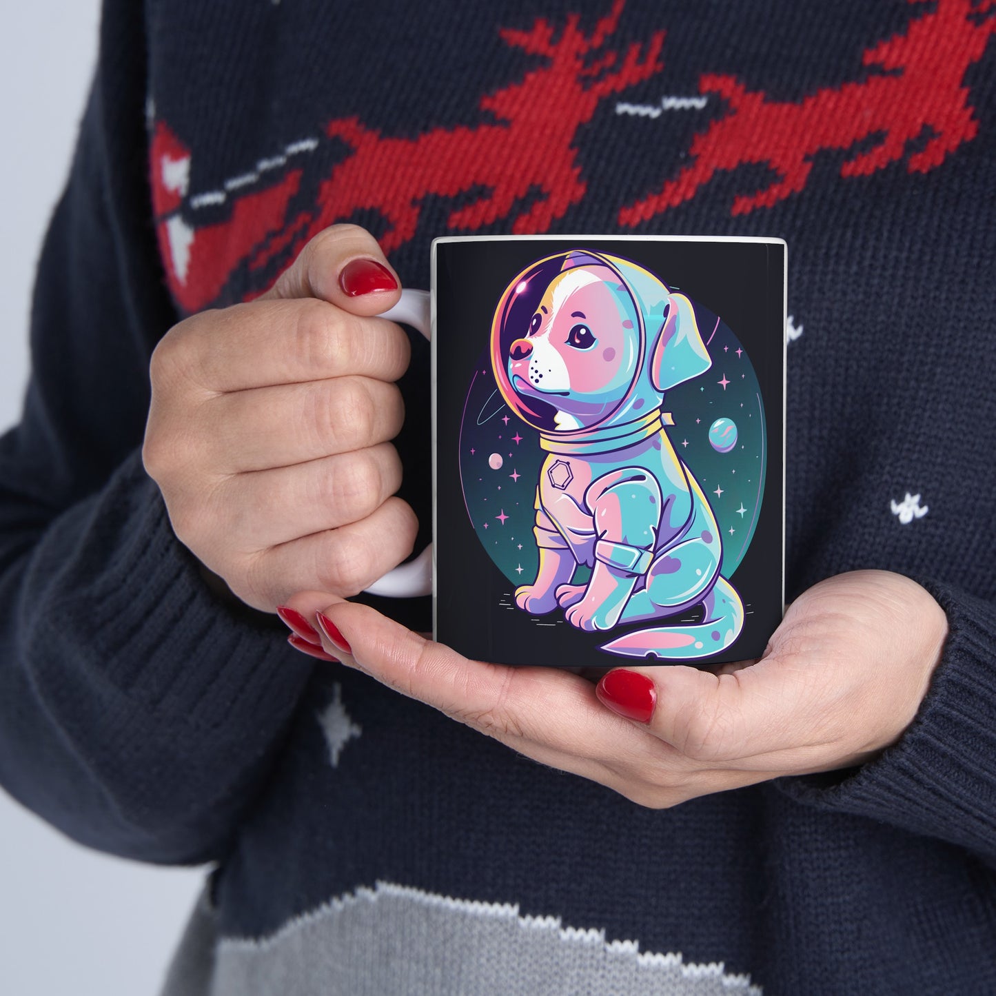 Cute Space Dog A - Ceramic Mug Collection