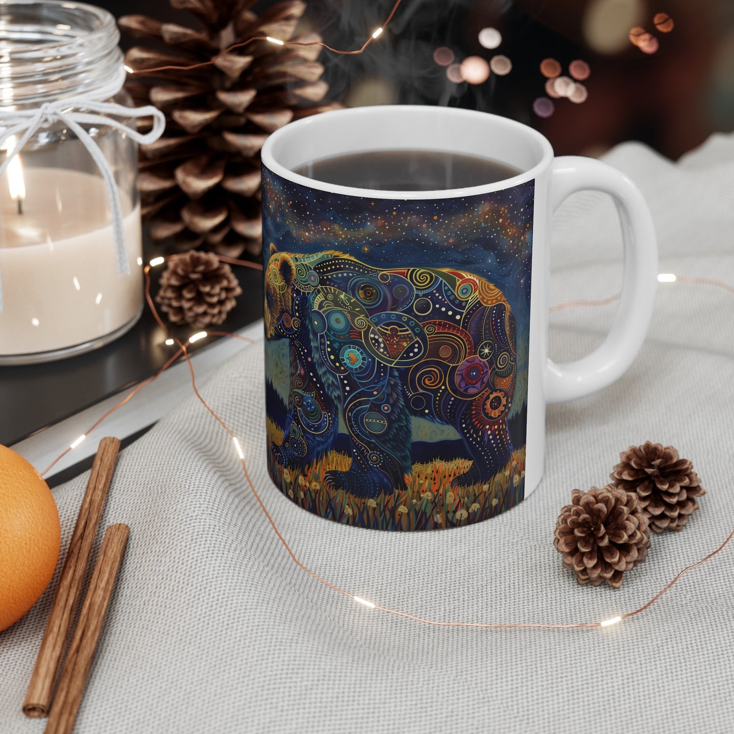 Cosmic Bear B - Ceramic Mug Collection