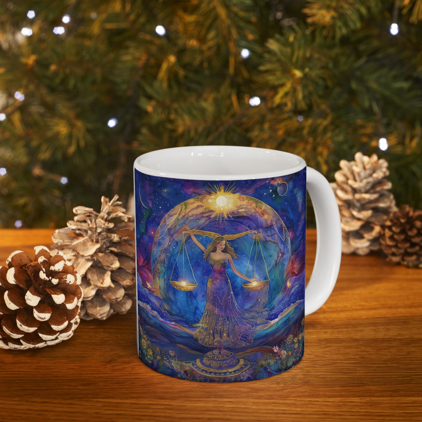 Libra Celestial #3 - Ceramic Zodiac Mug Collection