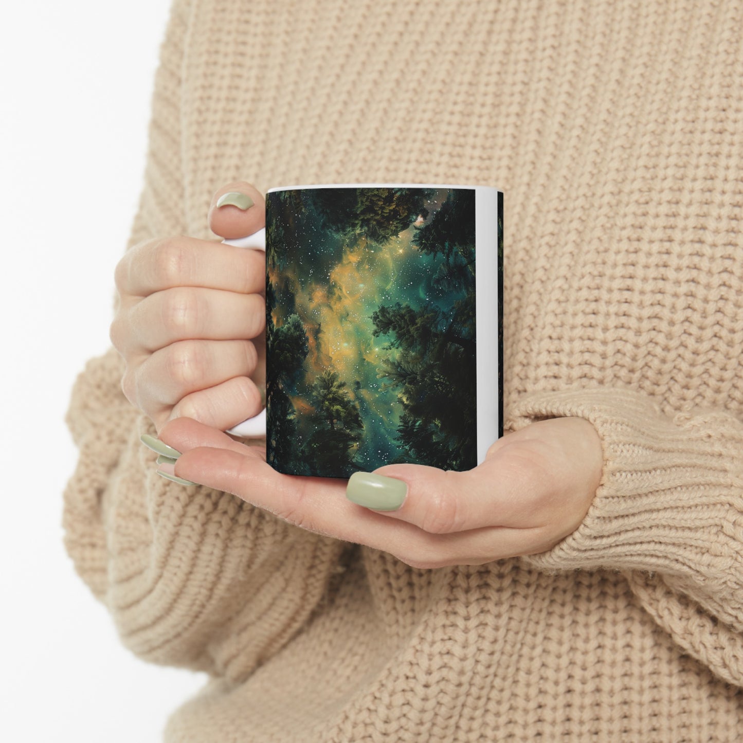 Cosmic Forest B - Ceramic Mug Collection