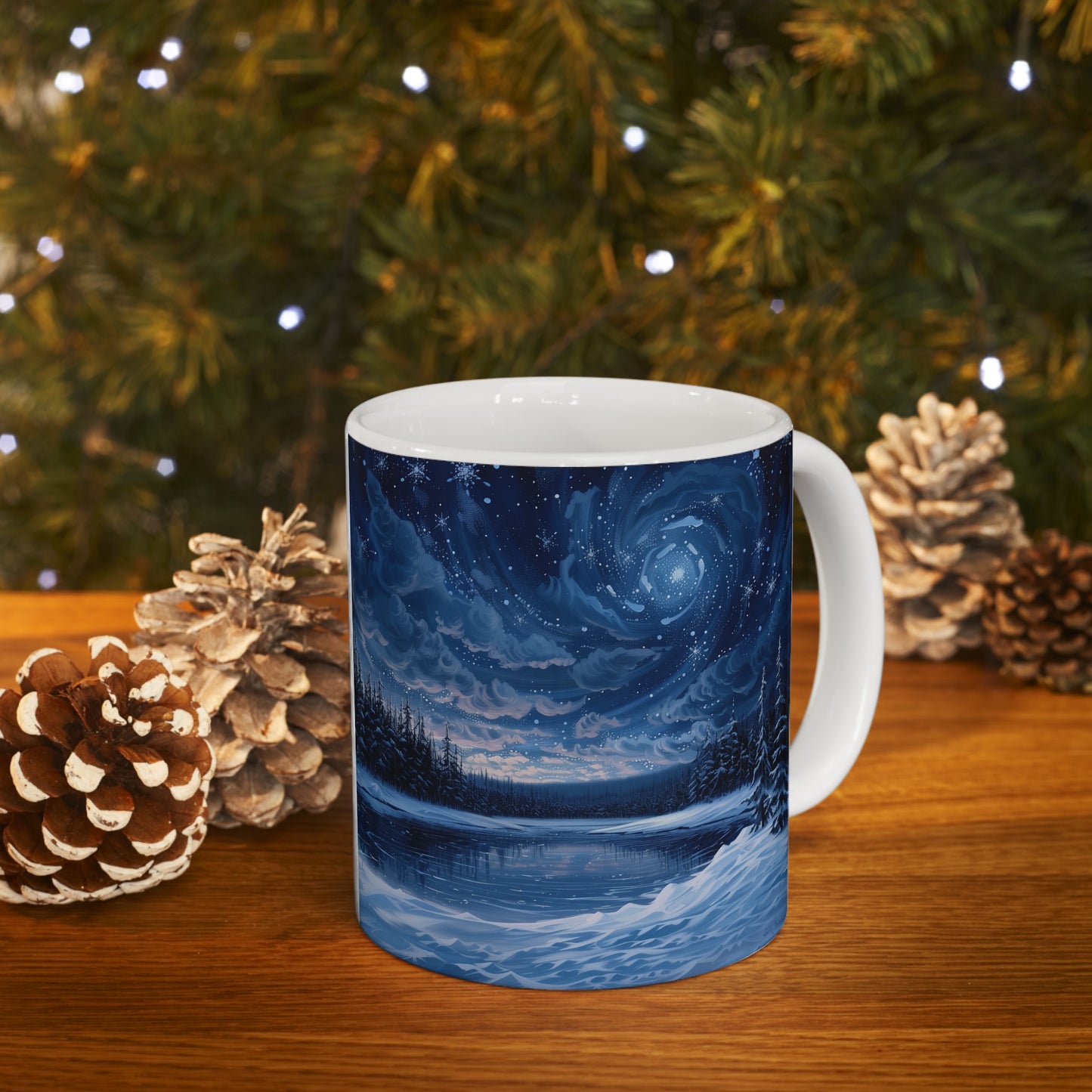 Frozen Lake Galaxy D - Ceramic Mug Collection