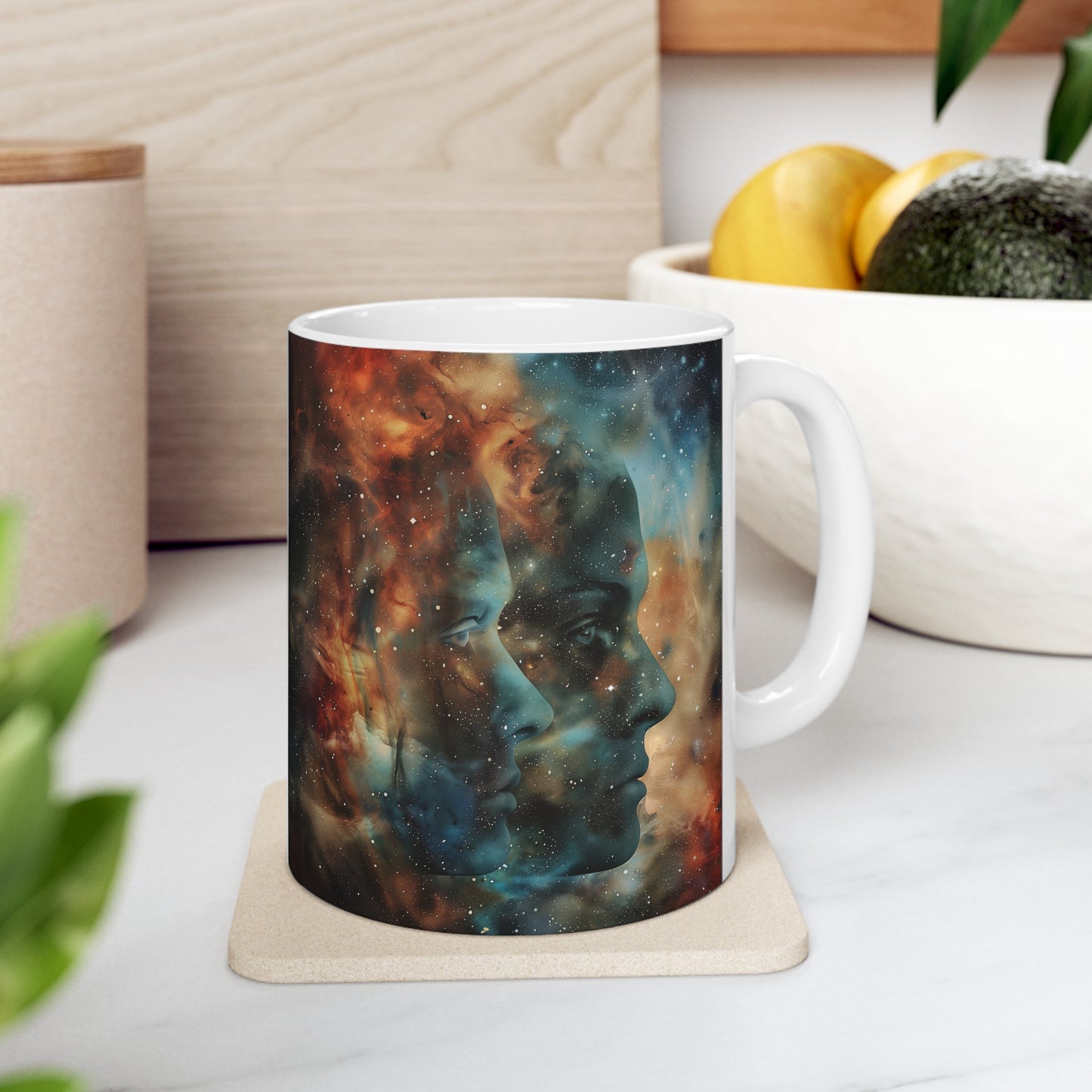 Gemini Celestial #1 - Ceramic Zodiac Mug Collection