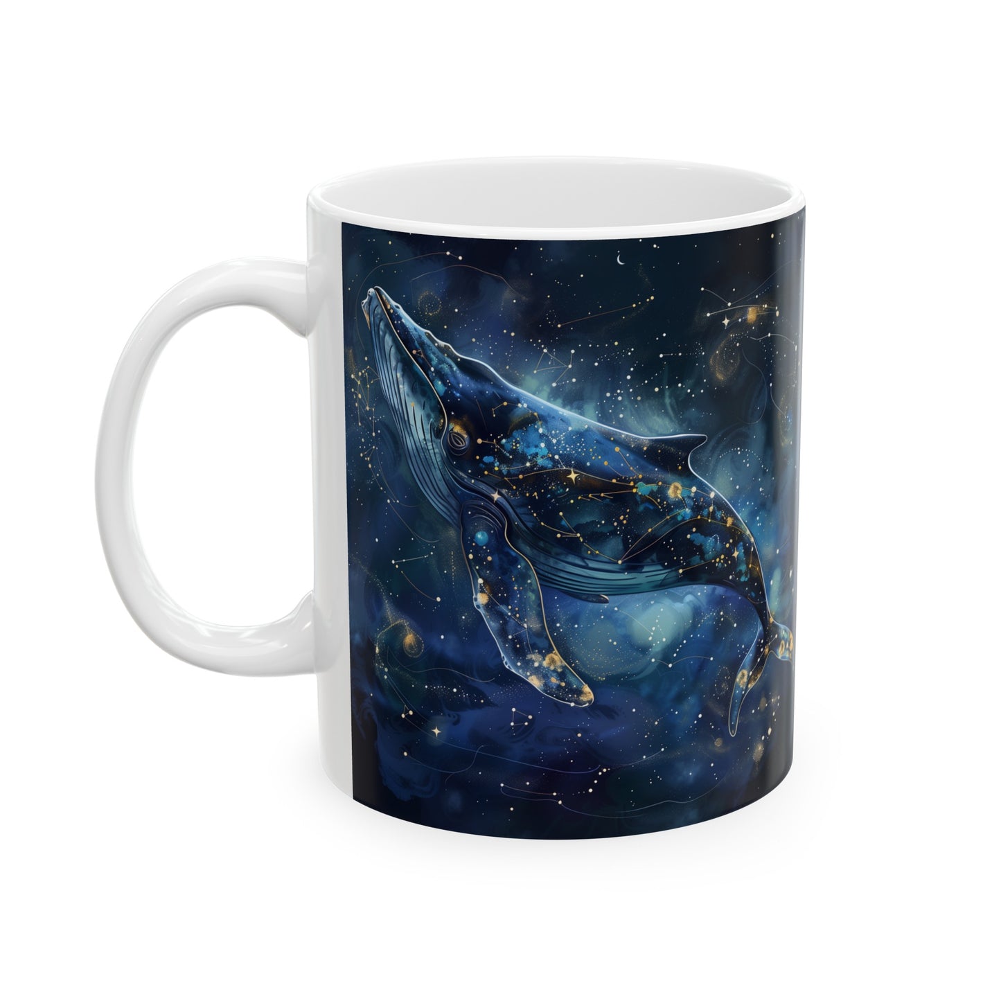 Cosmic Whale A - Ceramic Mug Collection