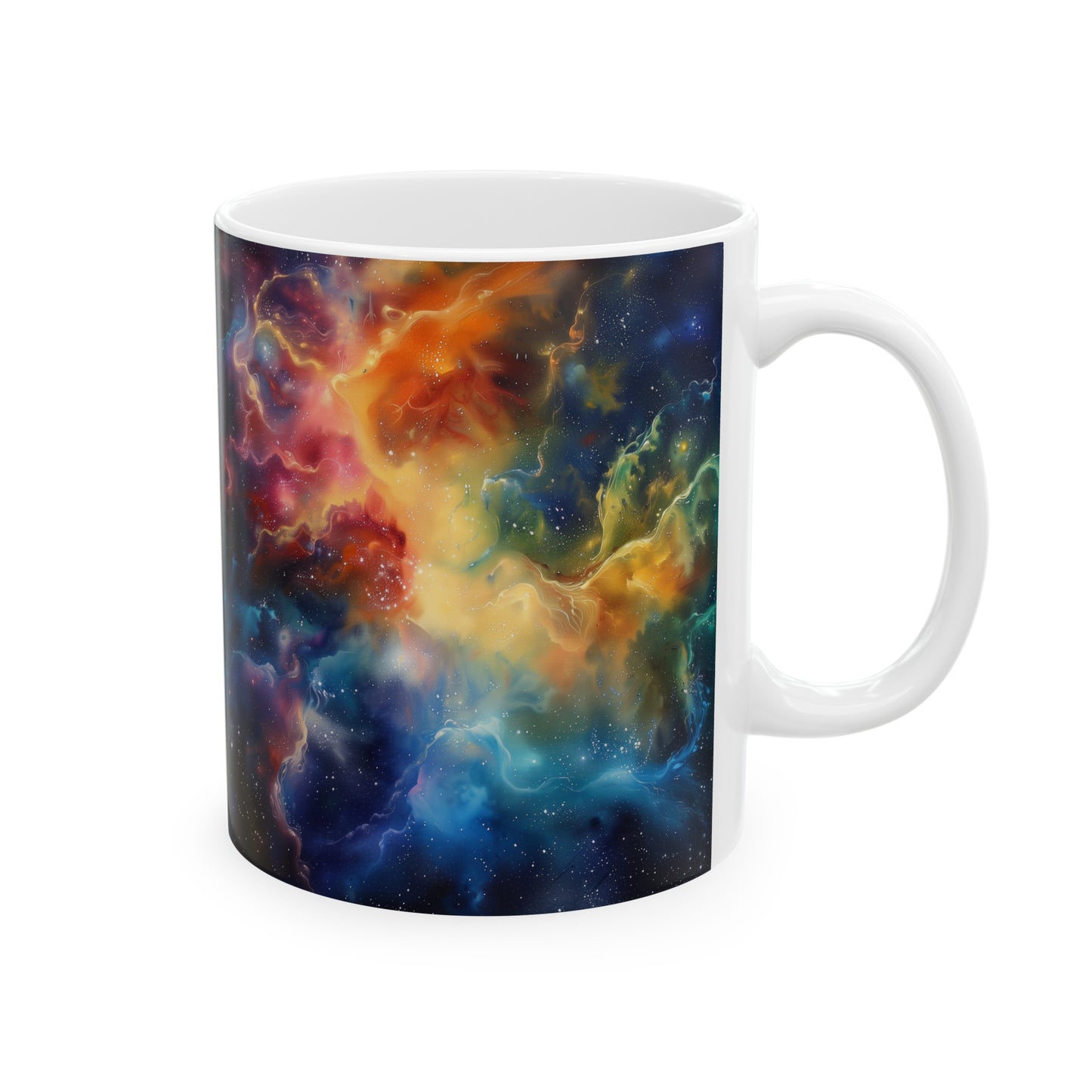 Artistic Nebula D - Ceramic Mug Collection