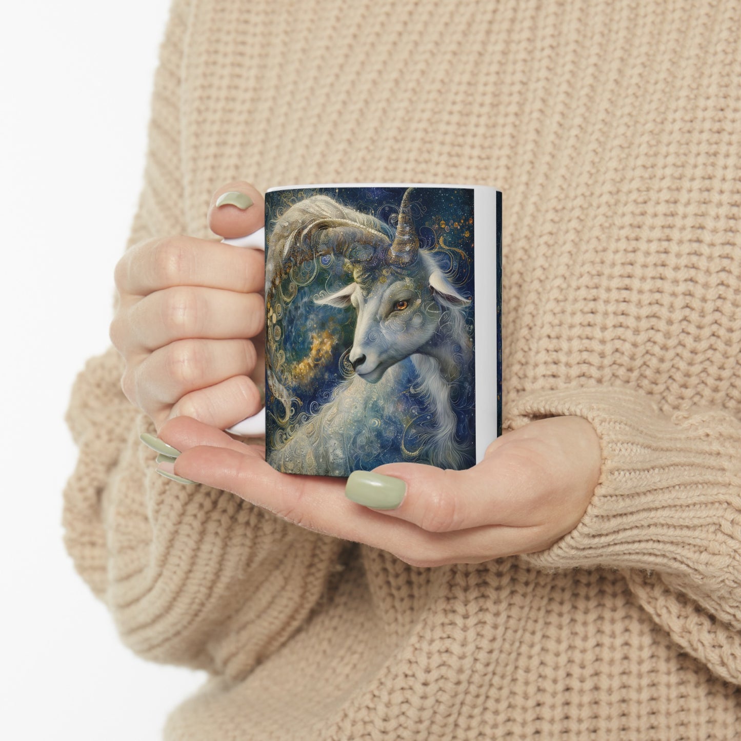 Capricorn Celestial #1 - Ceramic Zodiac Mug Collection