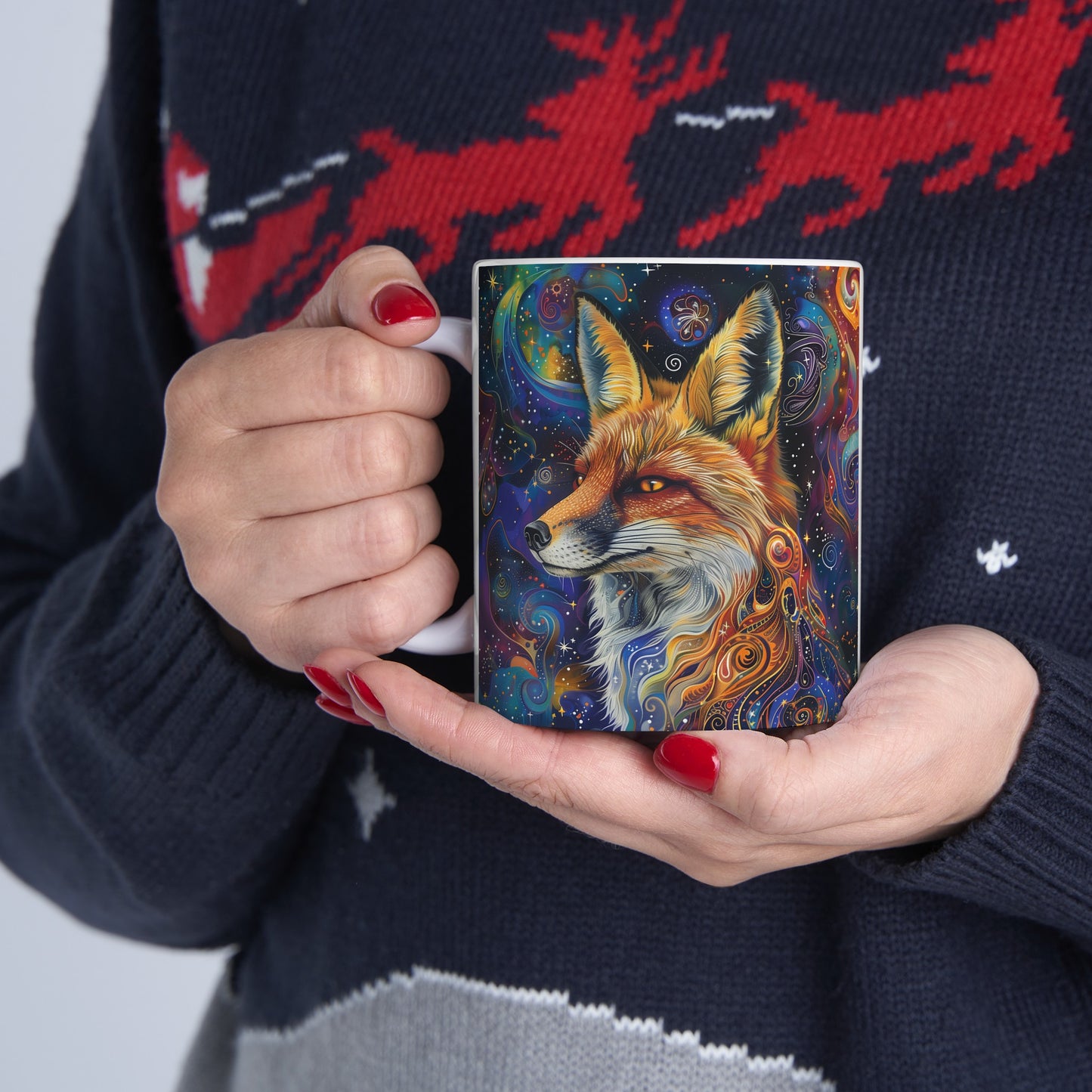 Cosmic Fox D - Ceramic Mug Collection