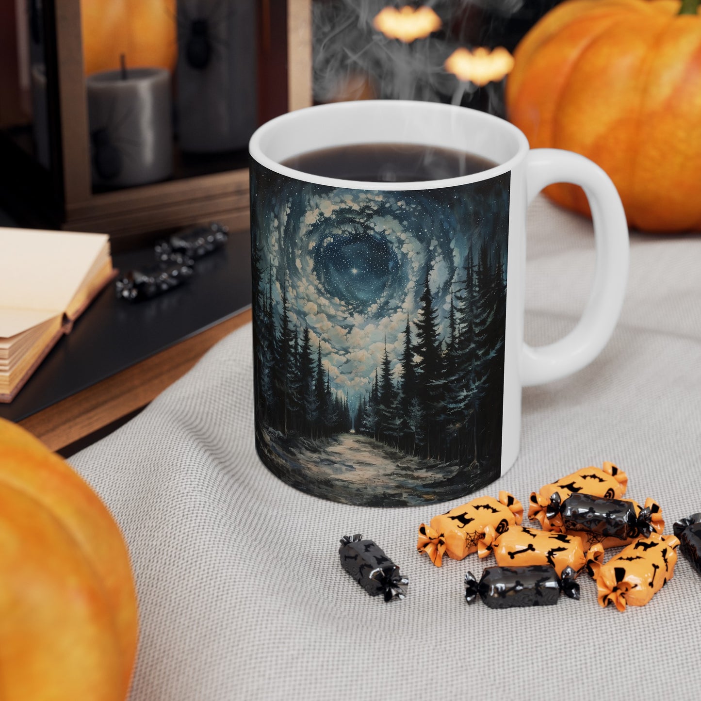 Cosmic Forest D - Ceramic Mug Collection