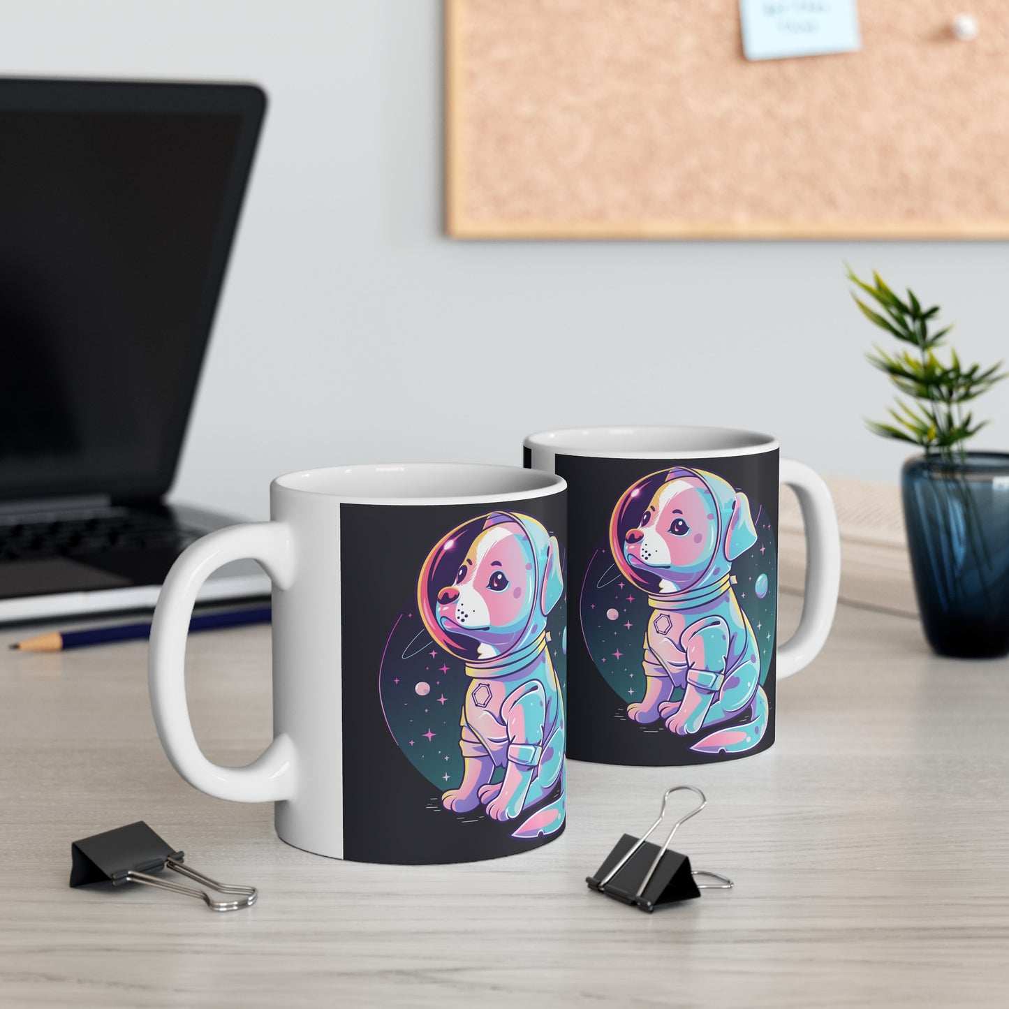 Cute Space Dog A - Ceramic Mug Collection