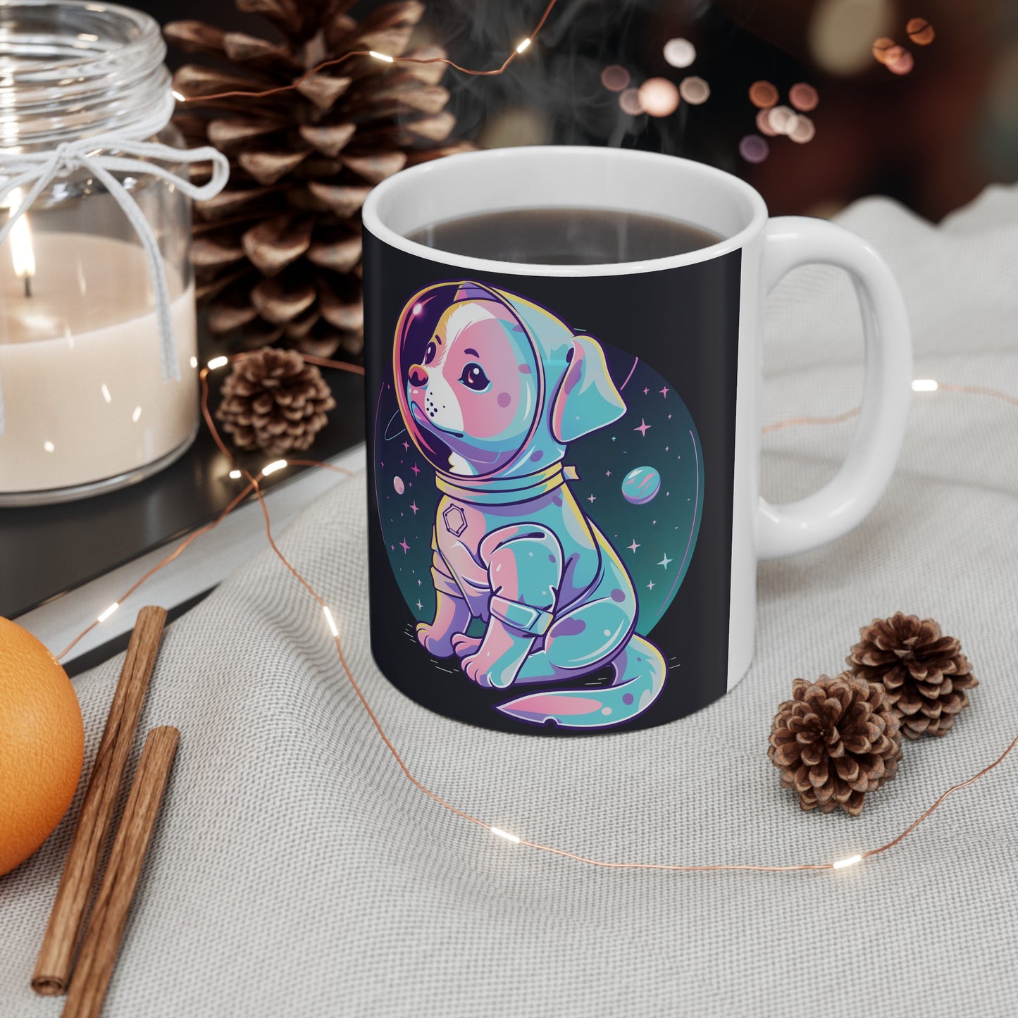 Cute Space Dog A - Ceramic Mug Collection