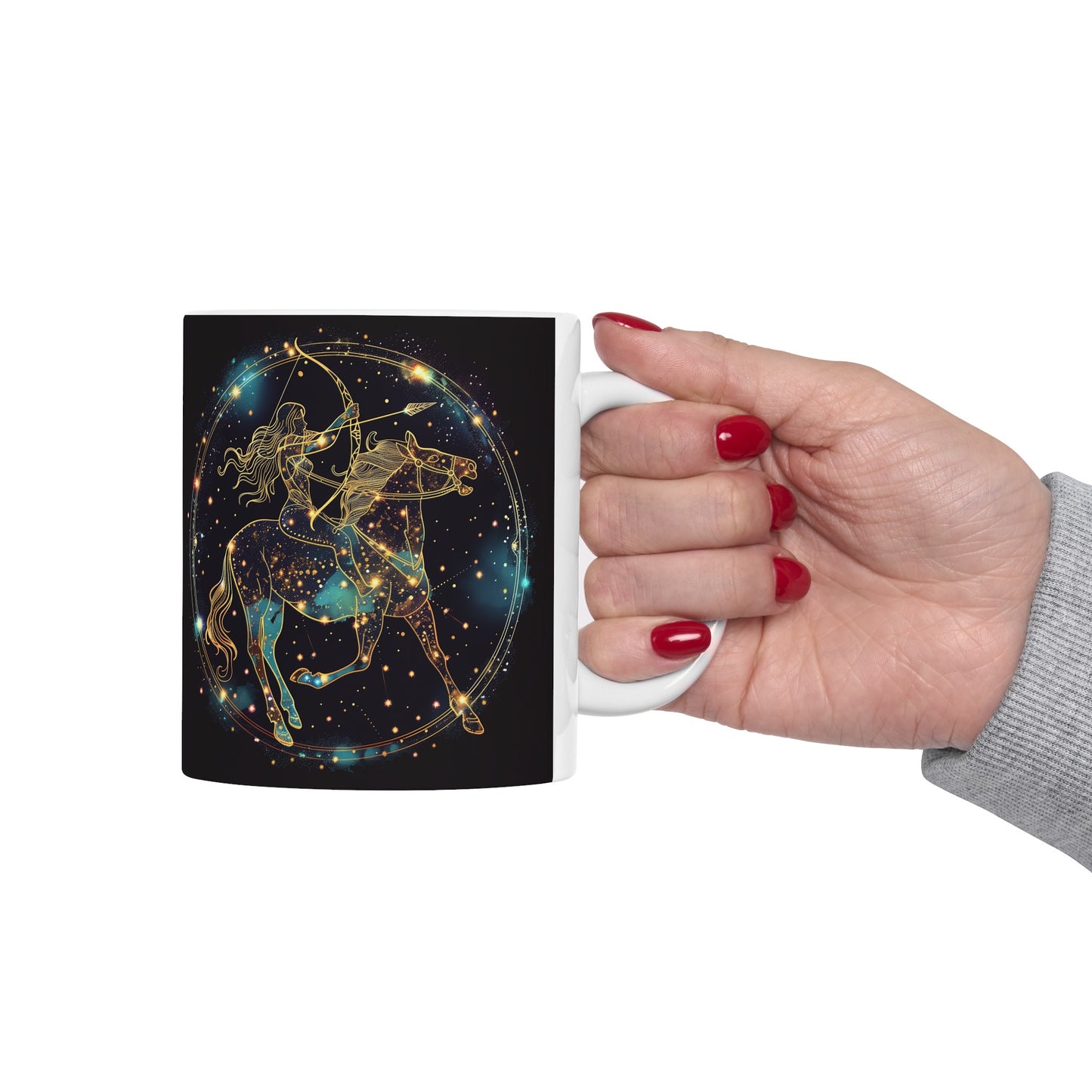 Sagittarius Celestial #2 - Ceramic Zodiac Mug Collection