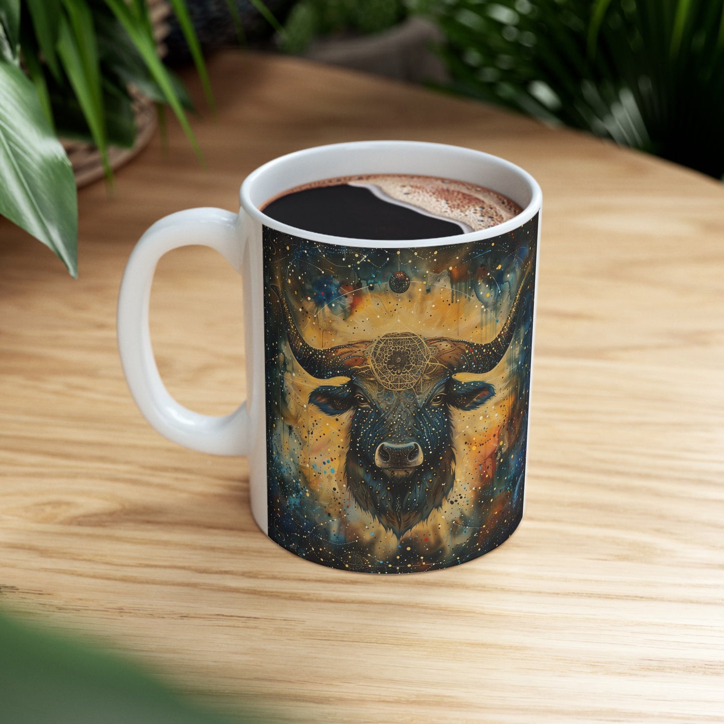 Taurus Celestial #4 - Ceramic Zodiac Mug Collection