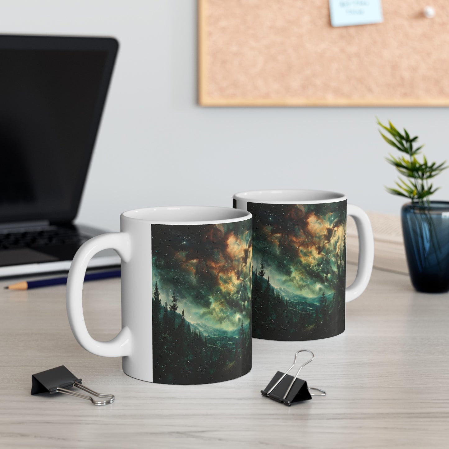 Cosmic Forest A - Ceramic Mug Collection