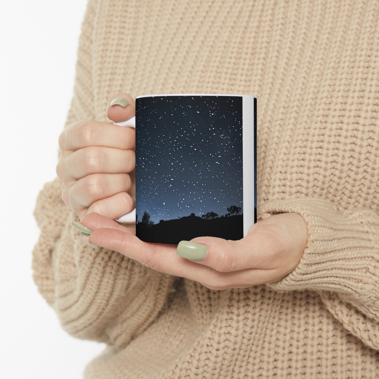 Night sky full of stars D - Ceramic Mug Collection