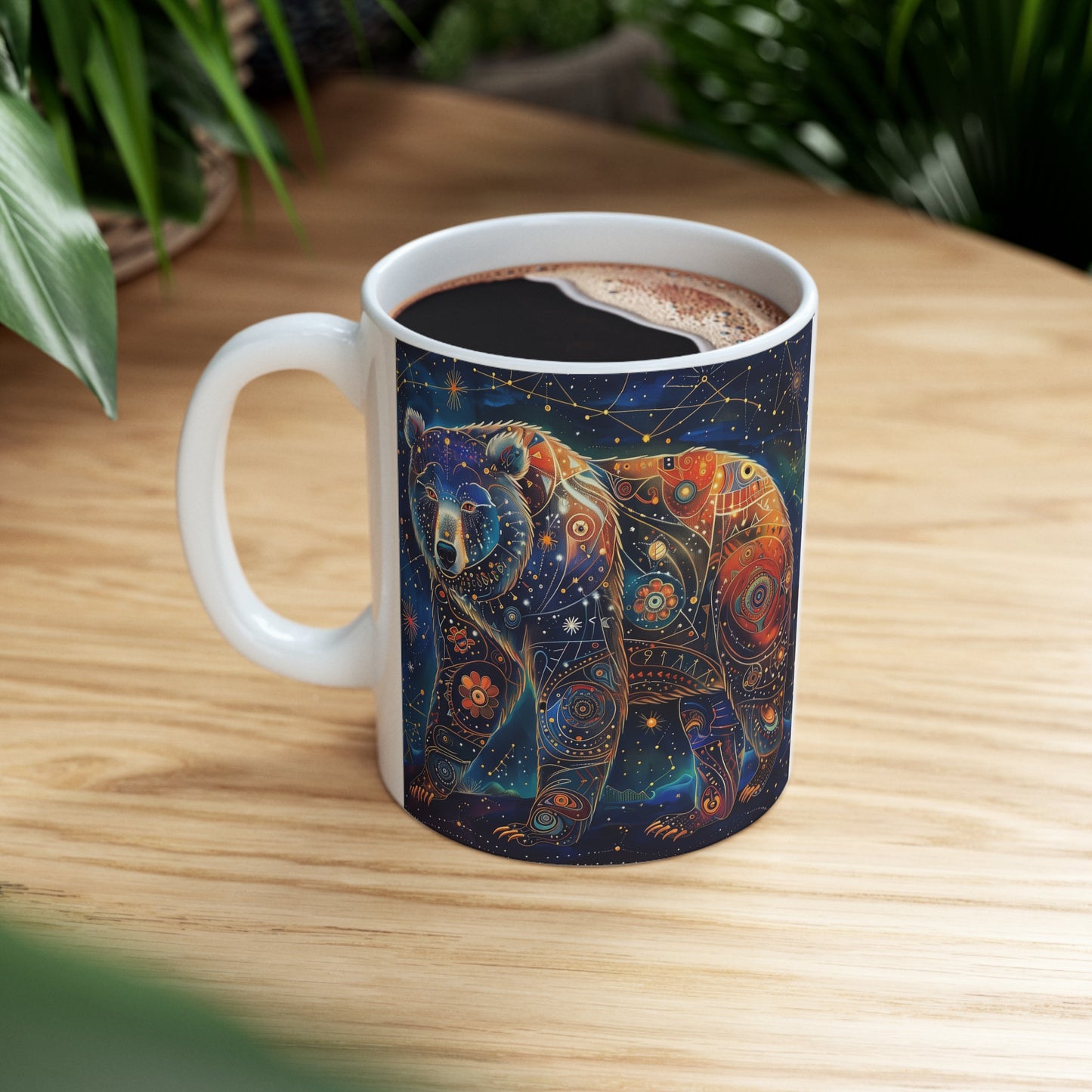 Cosmic Bear C - Ceramic Mug Collection