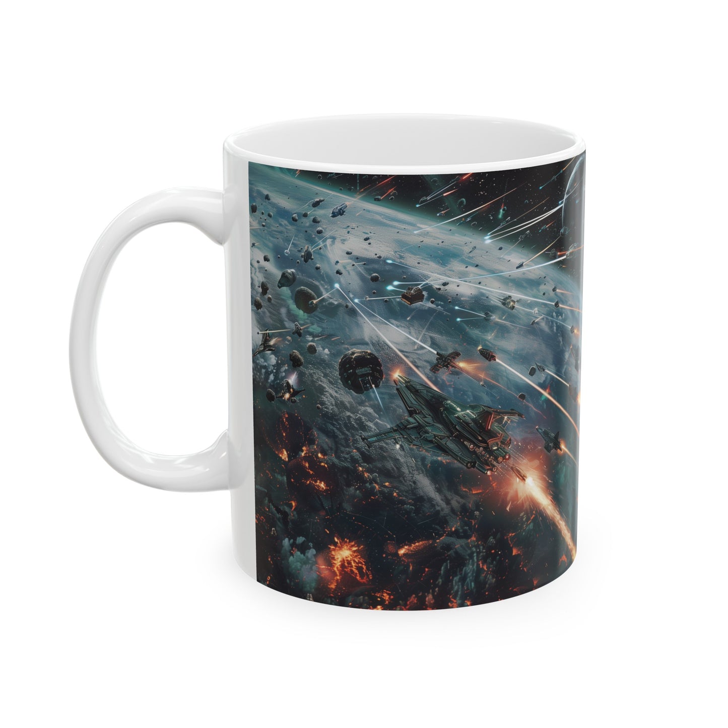 Space Battle C - Ceramic Mug Collection