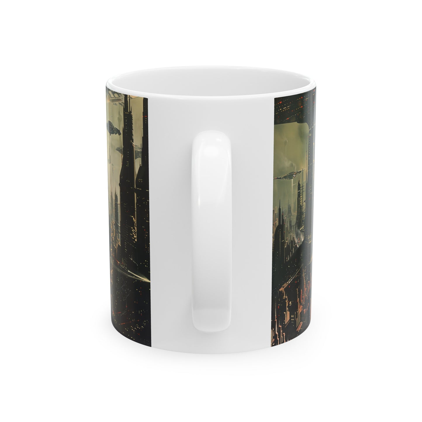 Futuristic City D - Ceramic Mug Collection