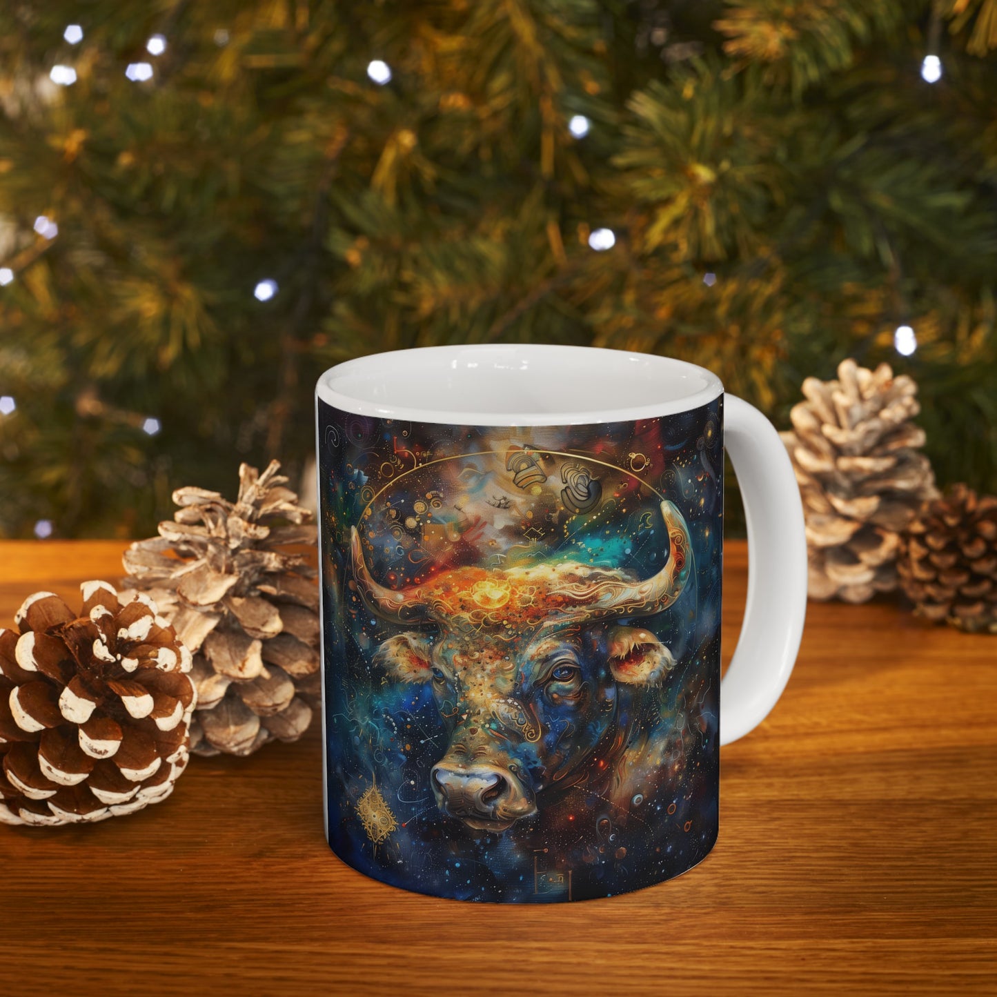 Taurus Celestial #2 - Ceramic Zodiac Mug Collection