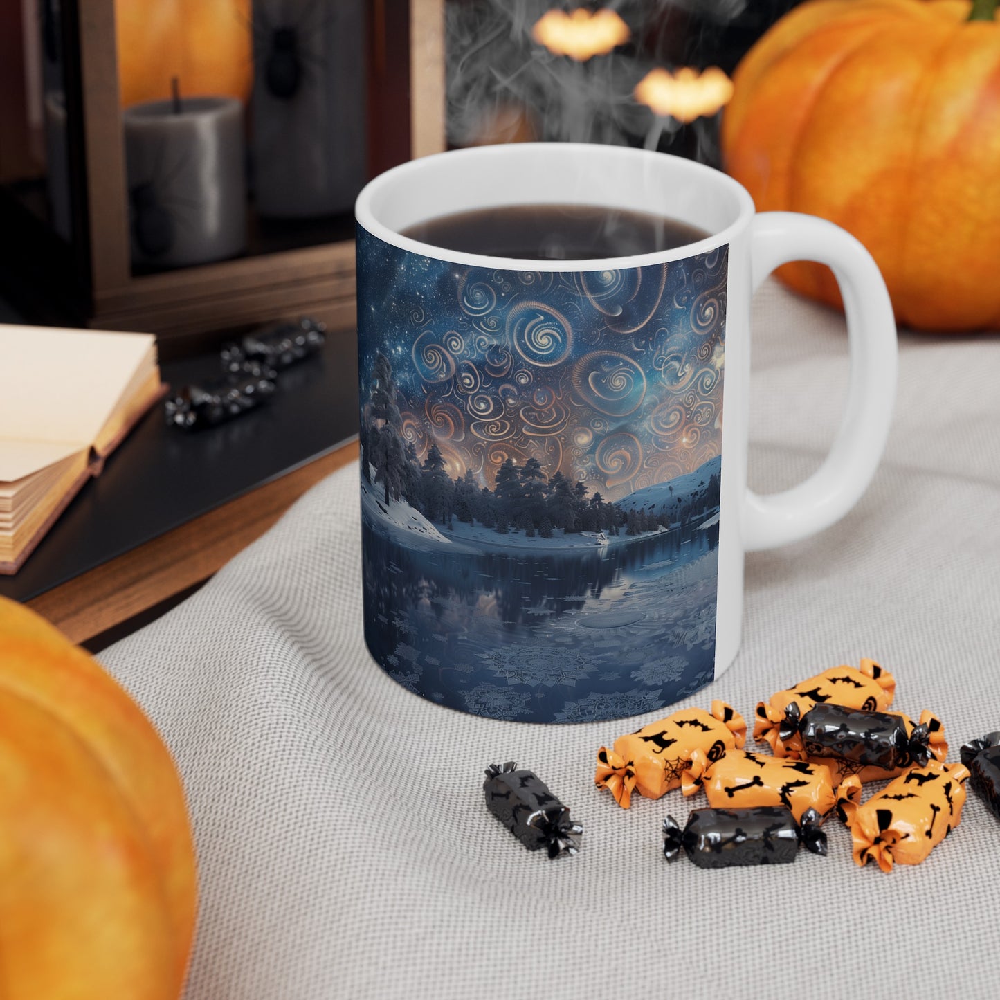 Frozen Lake Galaxy A - Ceramic Mug Collection