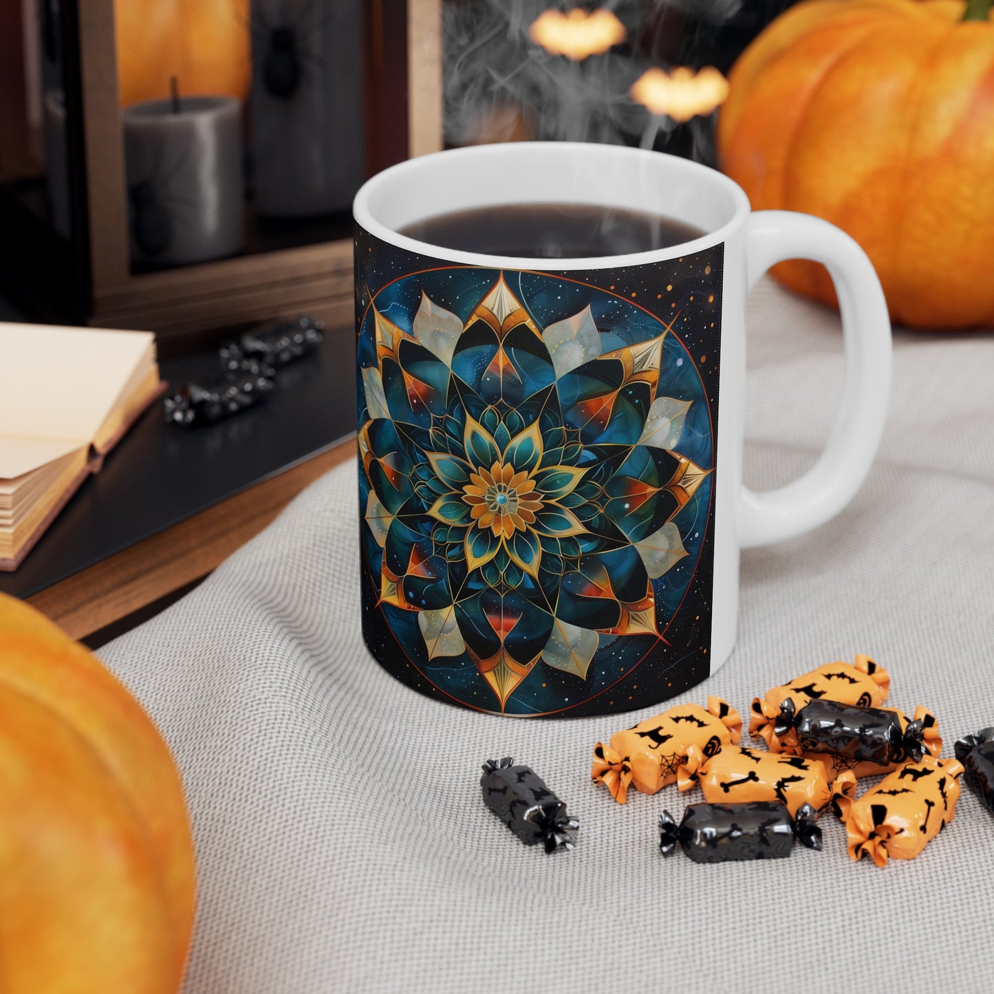 Geometric Mandala A - Ceramic Mug Collection