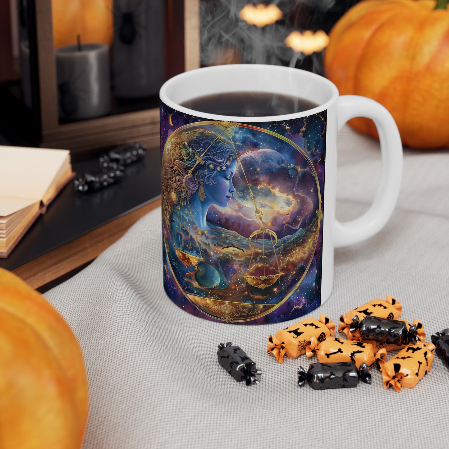 Libra Celestial #4 - Ceramic Zodiac Mug Collection