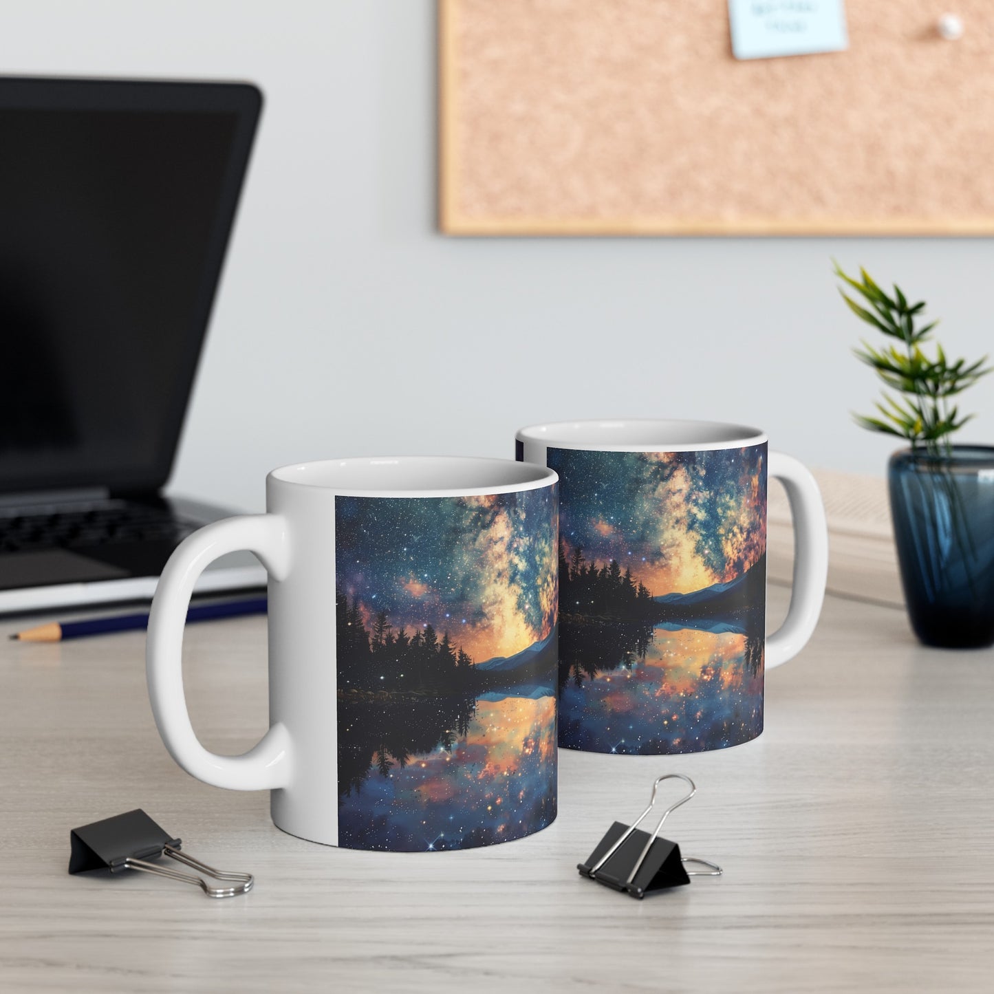 Galaxy Lake C - Ceramic Mug Collection