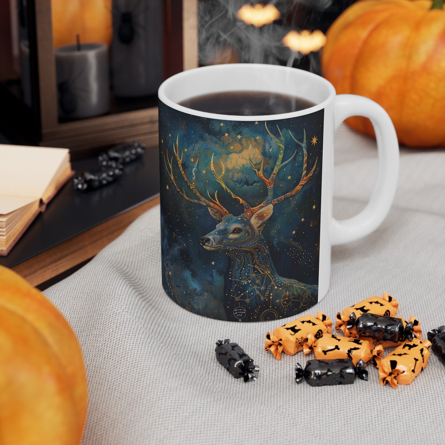 Cosmic Deer C - Ceramic Mug Collection