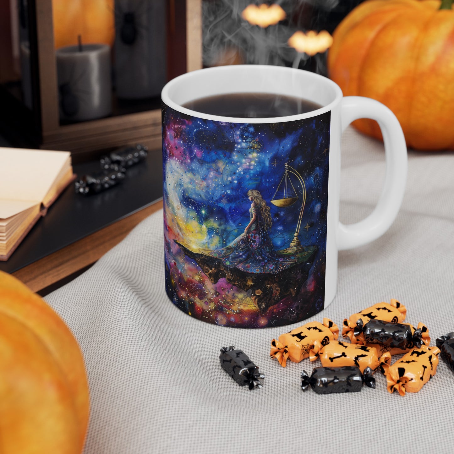 Libra Celestial #2 - Ceramic Zodiac Mug Collection