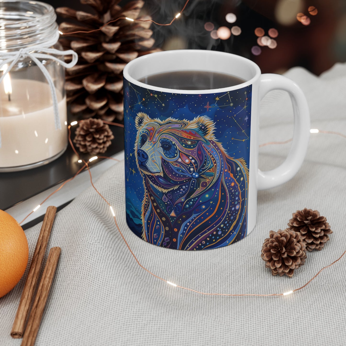 Cosmic Bear A - Ceramic Mug Collection