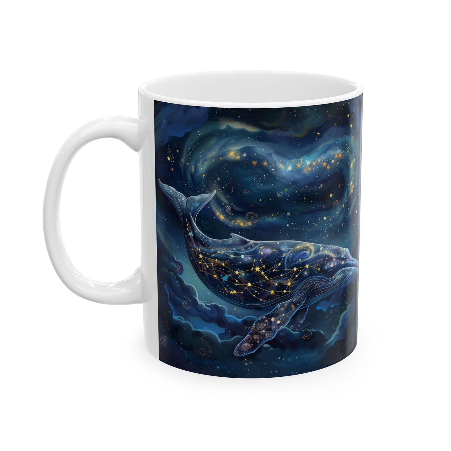 Cosmic Whale C - Ceramic Mug Collection