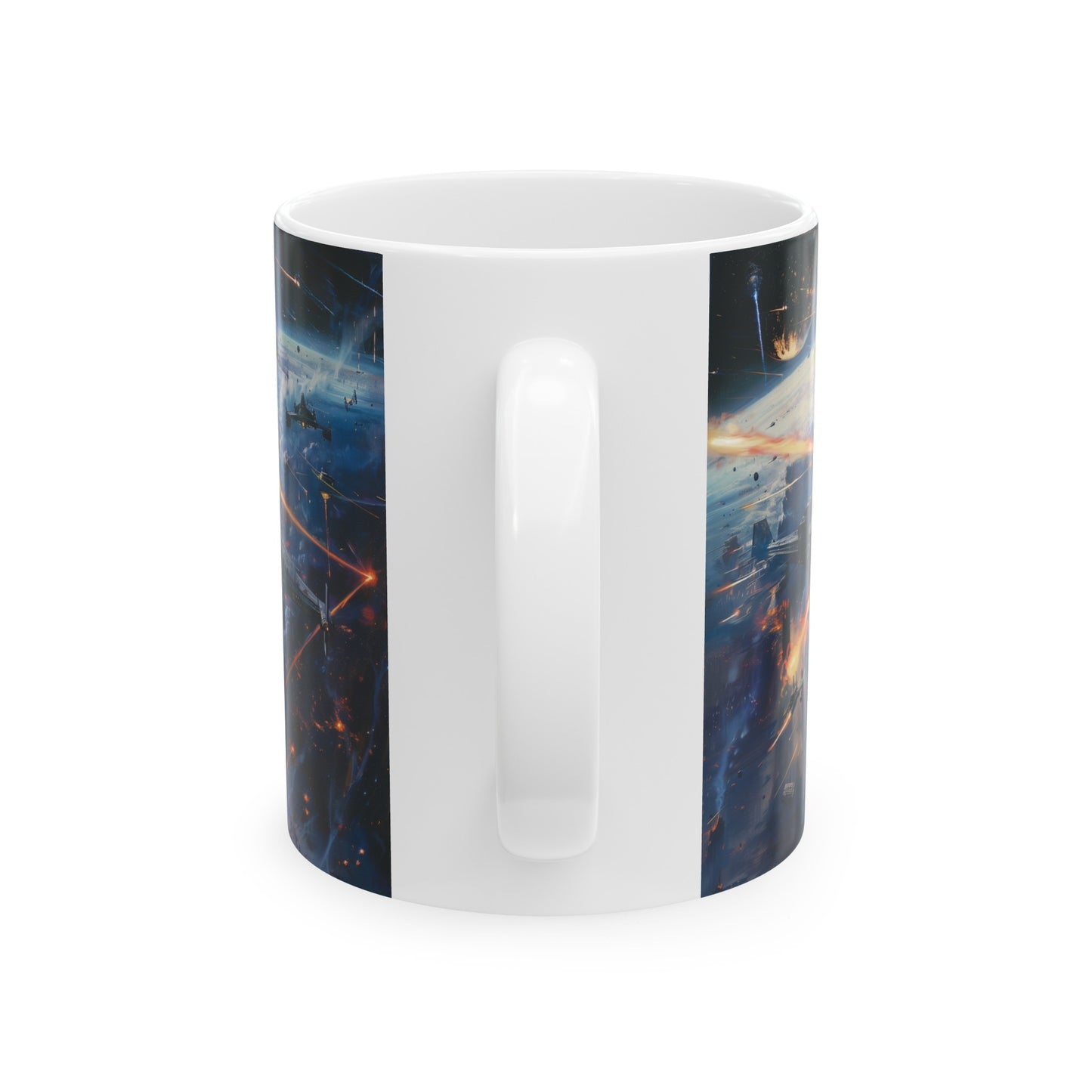 Space Battle A - Ceramic Mug Collection