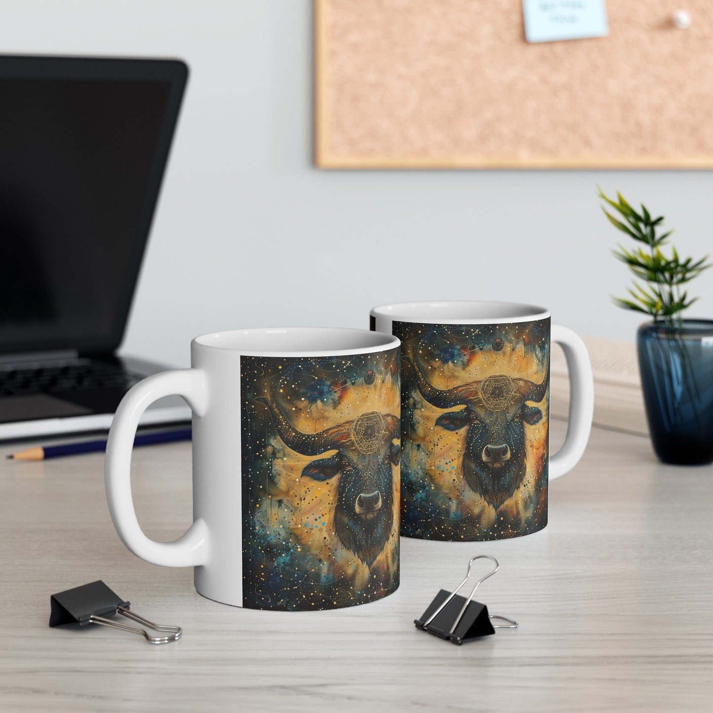 Taurus Celestial #4 - Ceramic Zodiac Mug Collection