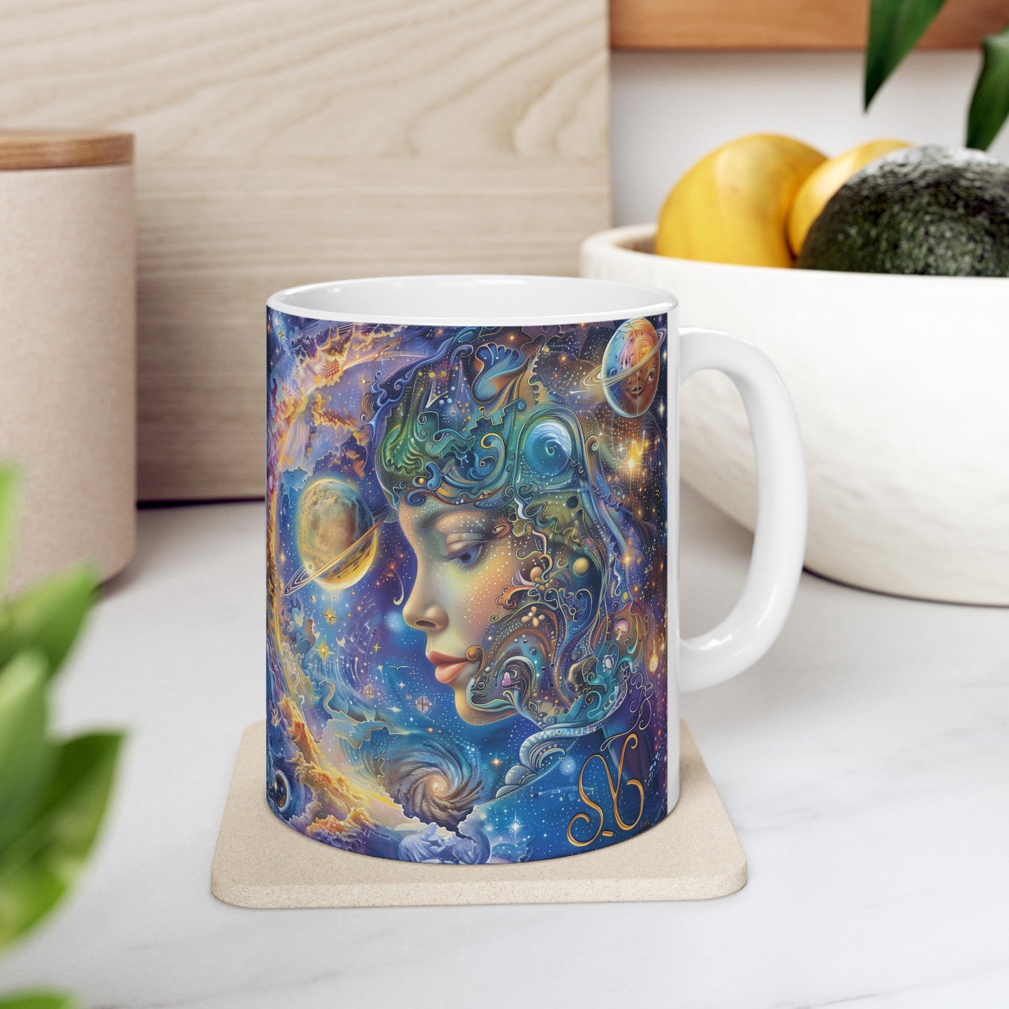 Virgo Celestial #4 - Ceramic Zodiac Mug Collection