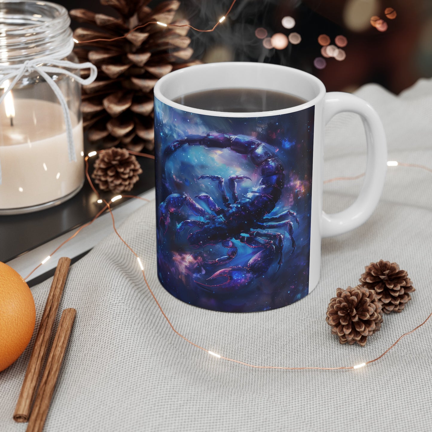 Scorpio Celestial #1 - Ceramic Zodiac Mug Collection