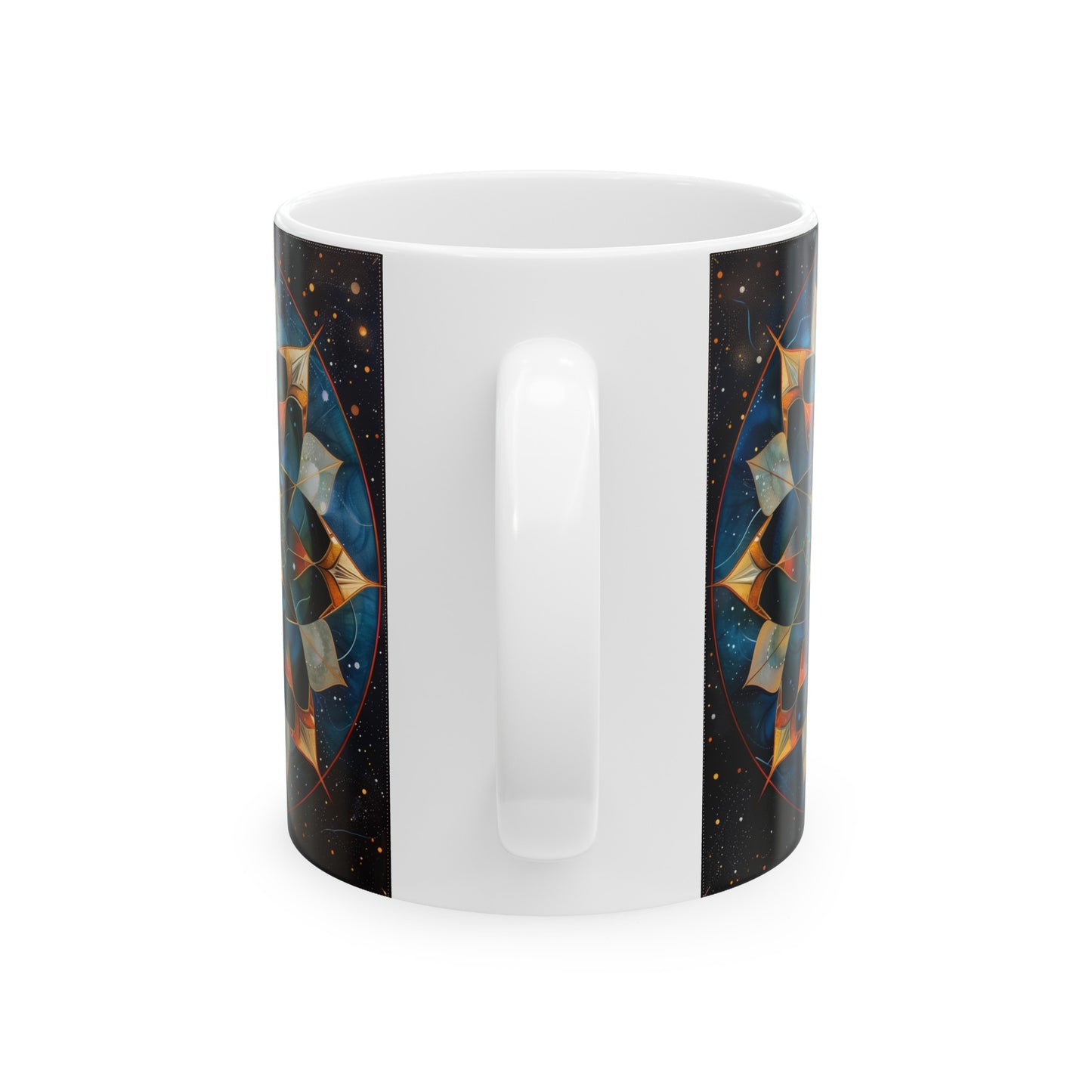 Geometric Mandala A - Ceramic Mug Collection