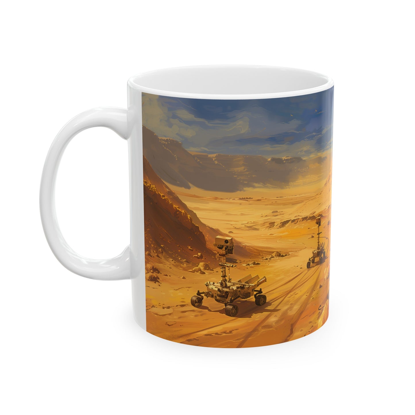 Mars Rovers D - Ceramic Mug Collection