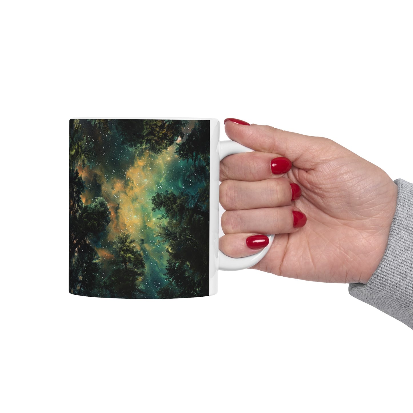 Cosmic Forest B - Ceramic Mug Collection