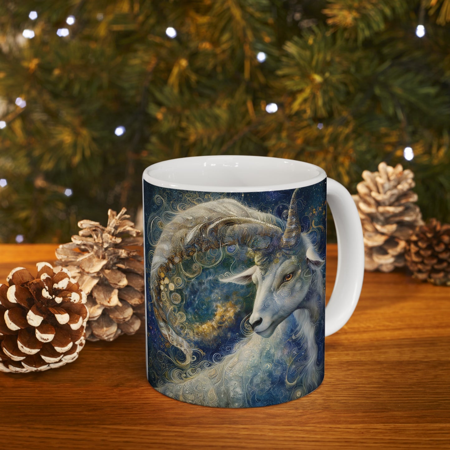 Capricorn Celestial #1 - Ceramic Zodiac Mug Collection