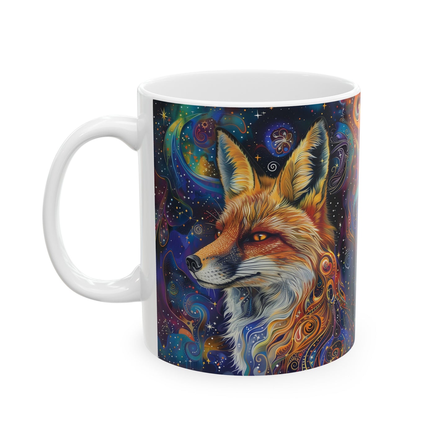 Cosmic Fox D - Ceramic Mug Collection