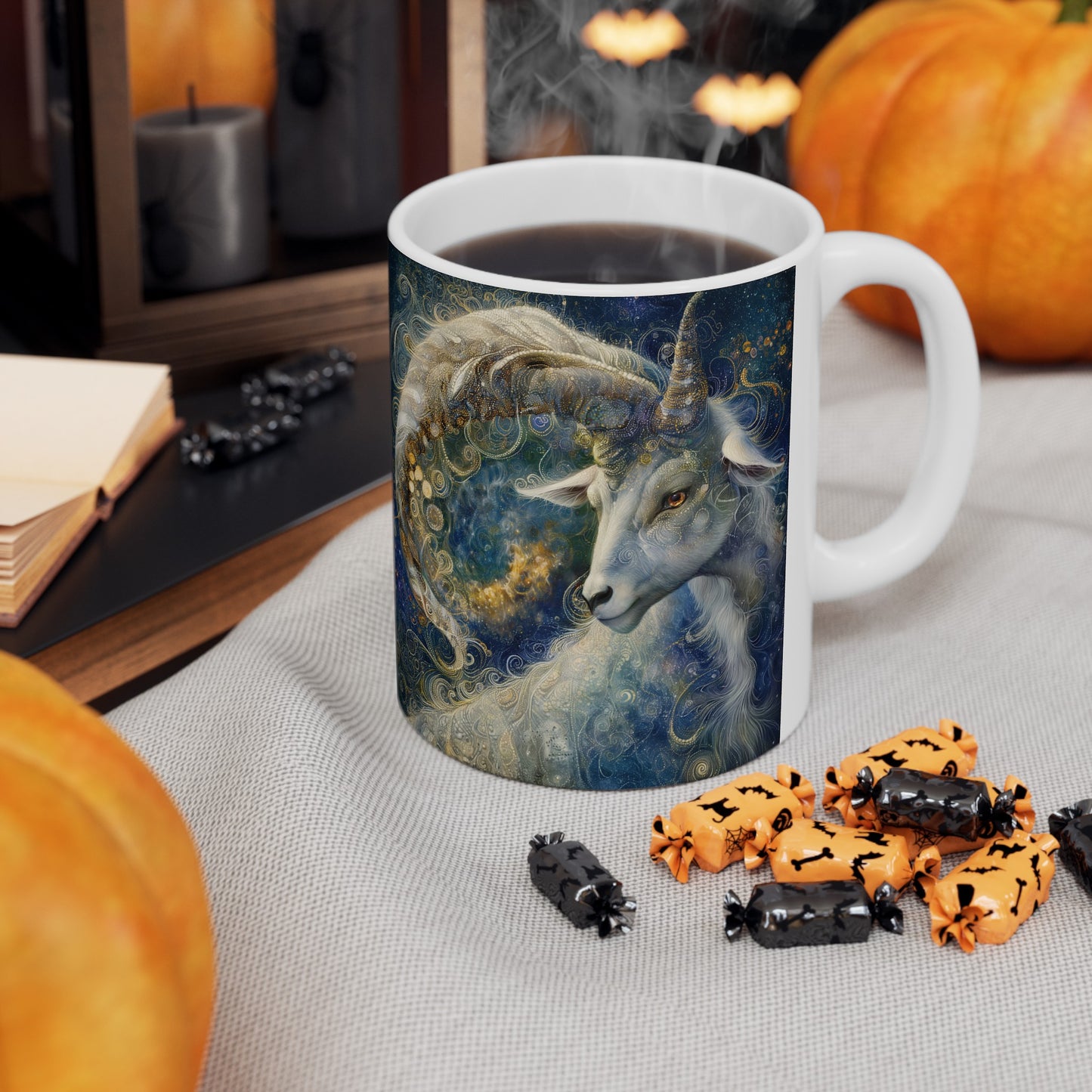 Capricorn Celestial #1 - Ceramic Zodiac Mug Collection