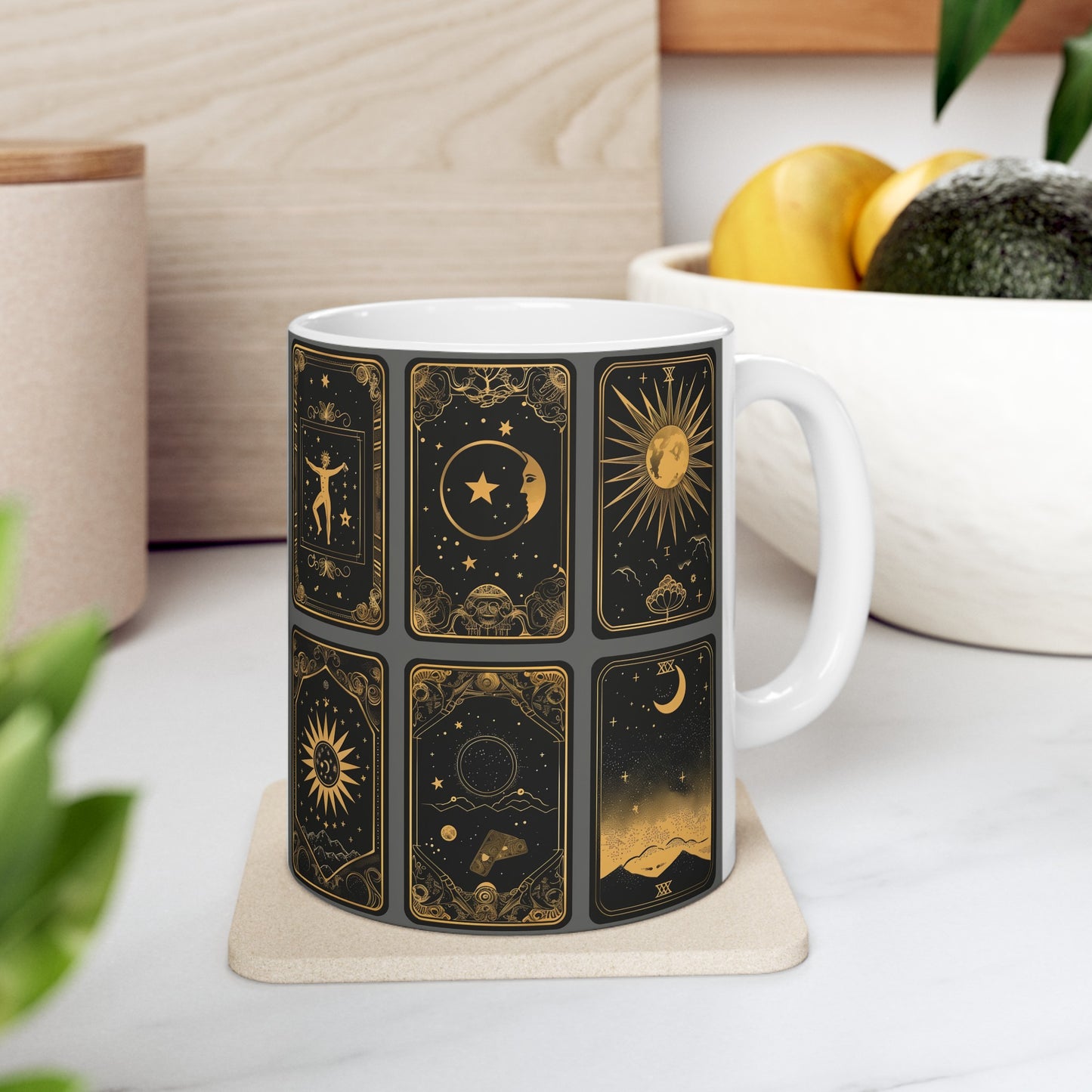 Tarot Cards C - Ceramic Mug Collection