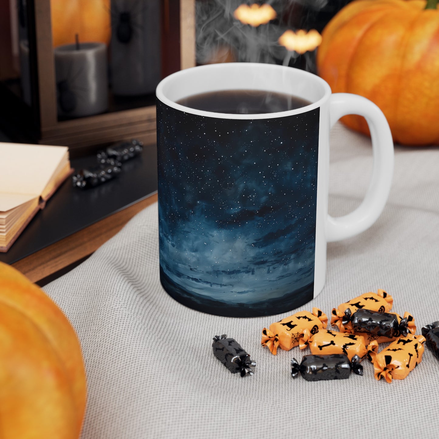 Night sky full of stars C - Ceramic Mug Collection